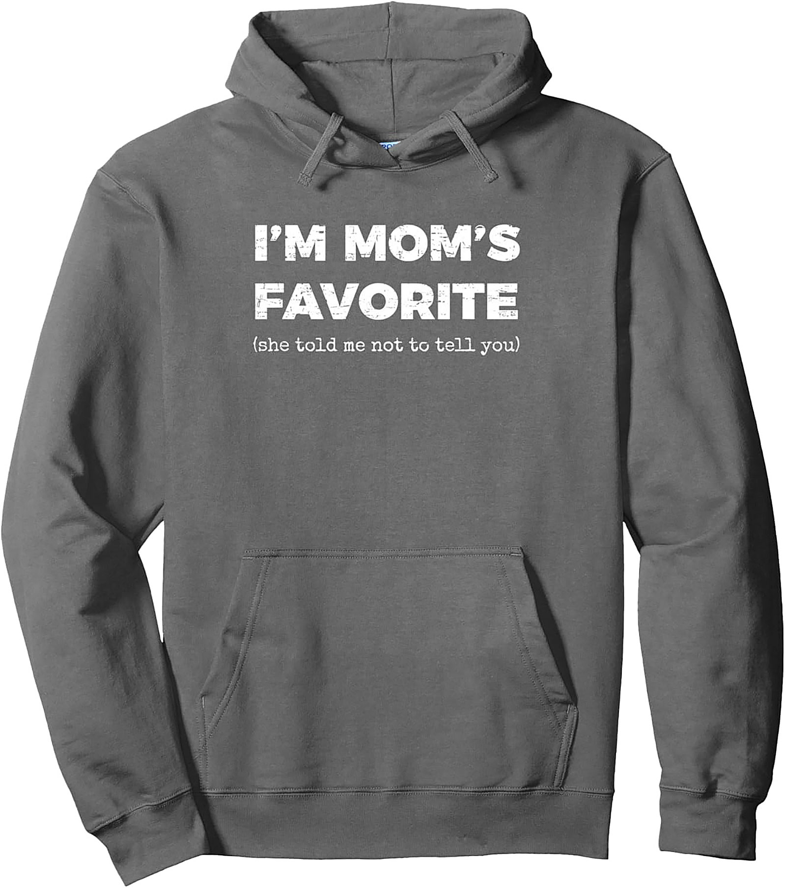 Mom's Favorite Pullover Hoodie Funny Sibling Graphic
