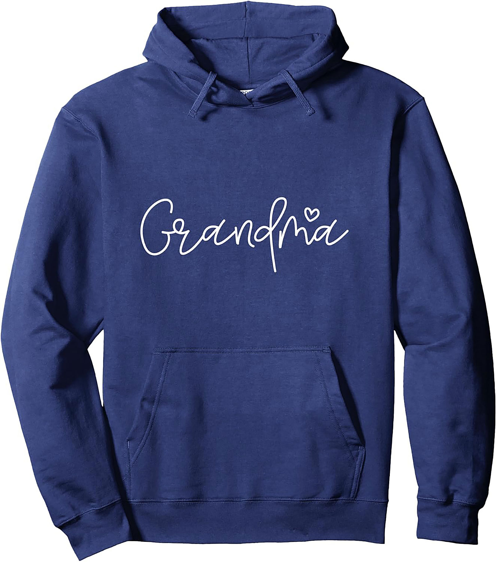 Cozy Grandma Pullover Hoodie – Elegant Script Gift Idea