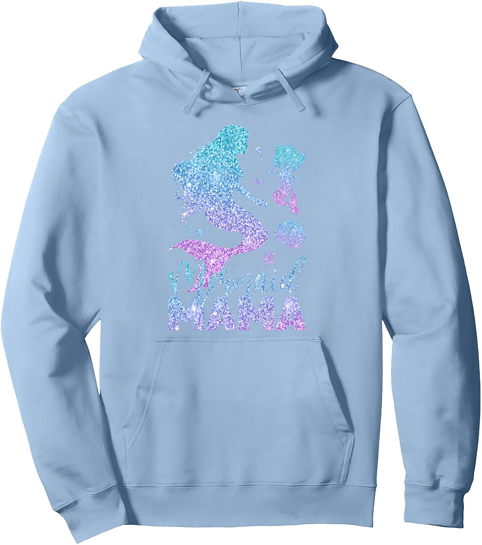 Mermaid Mama Pullover Hoodie Cozy Mother's Day Gift