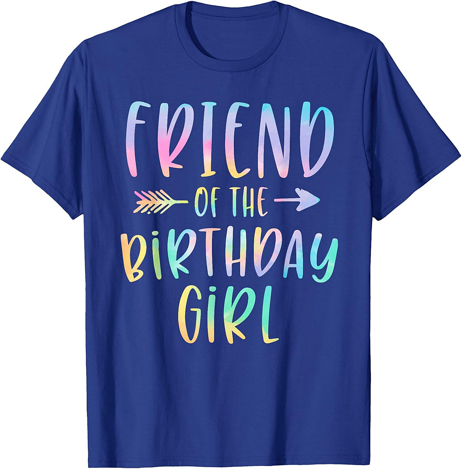 Friend of the Birthday Girl T-shirt | Pastel Party Tee