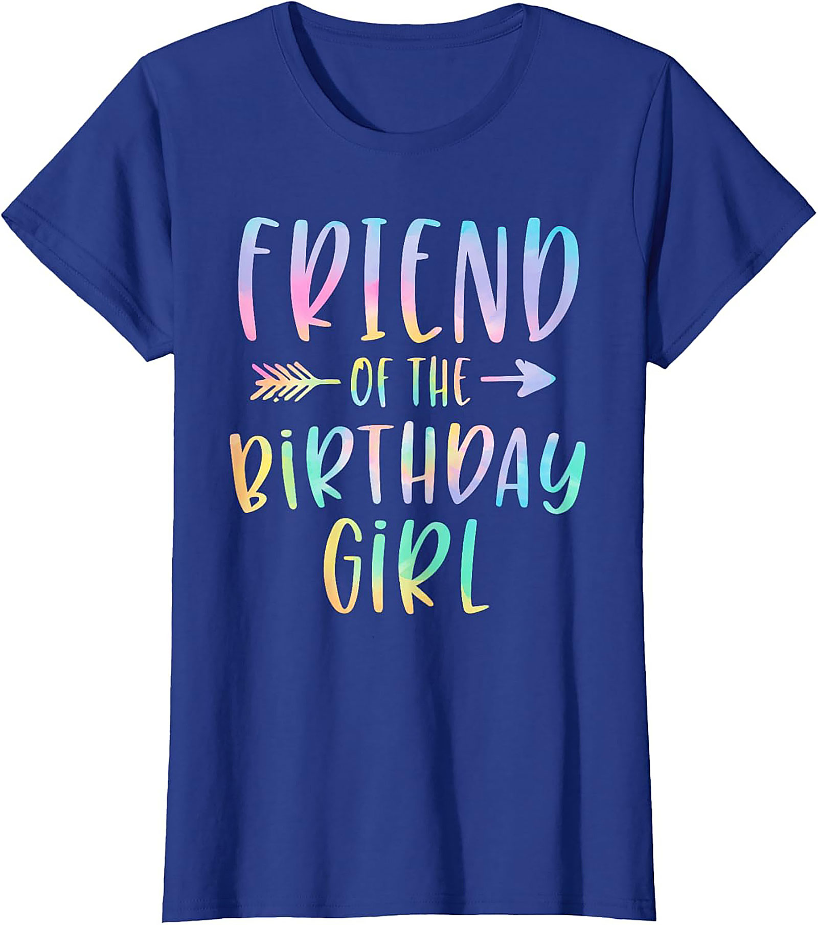Friend of the Birthday Girl T-shirt | Pastel Party Tee
