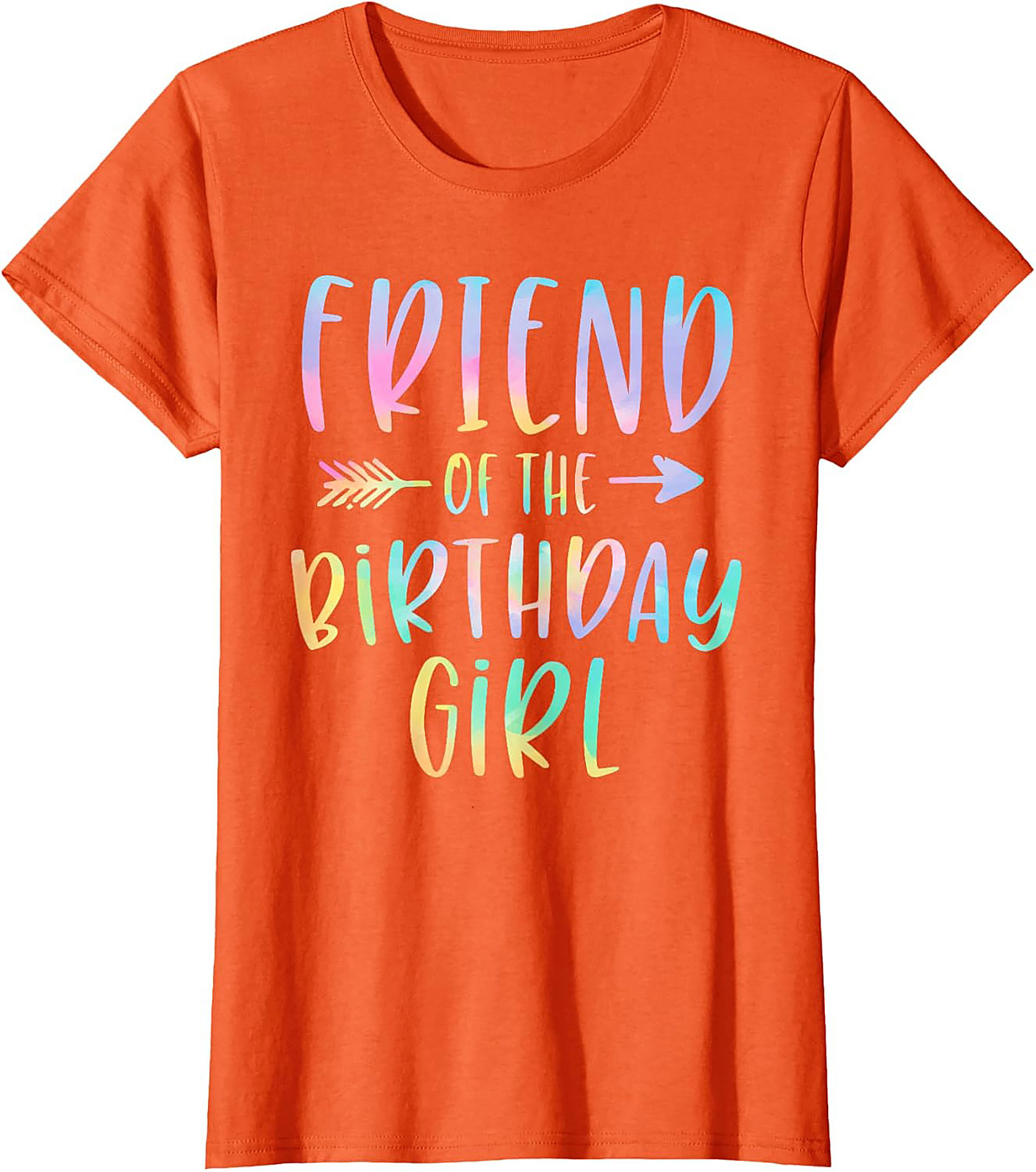 Friend of the Birthday Girl T-shirt | Pastel Party Tee