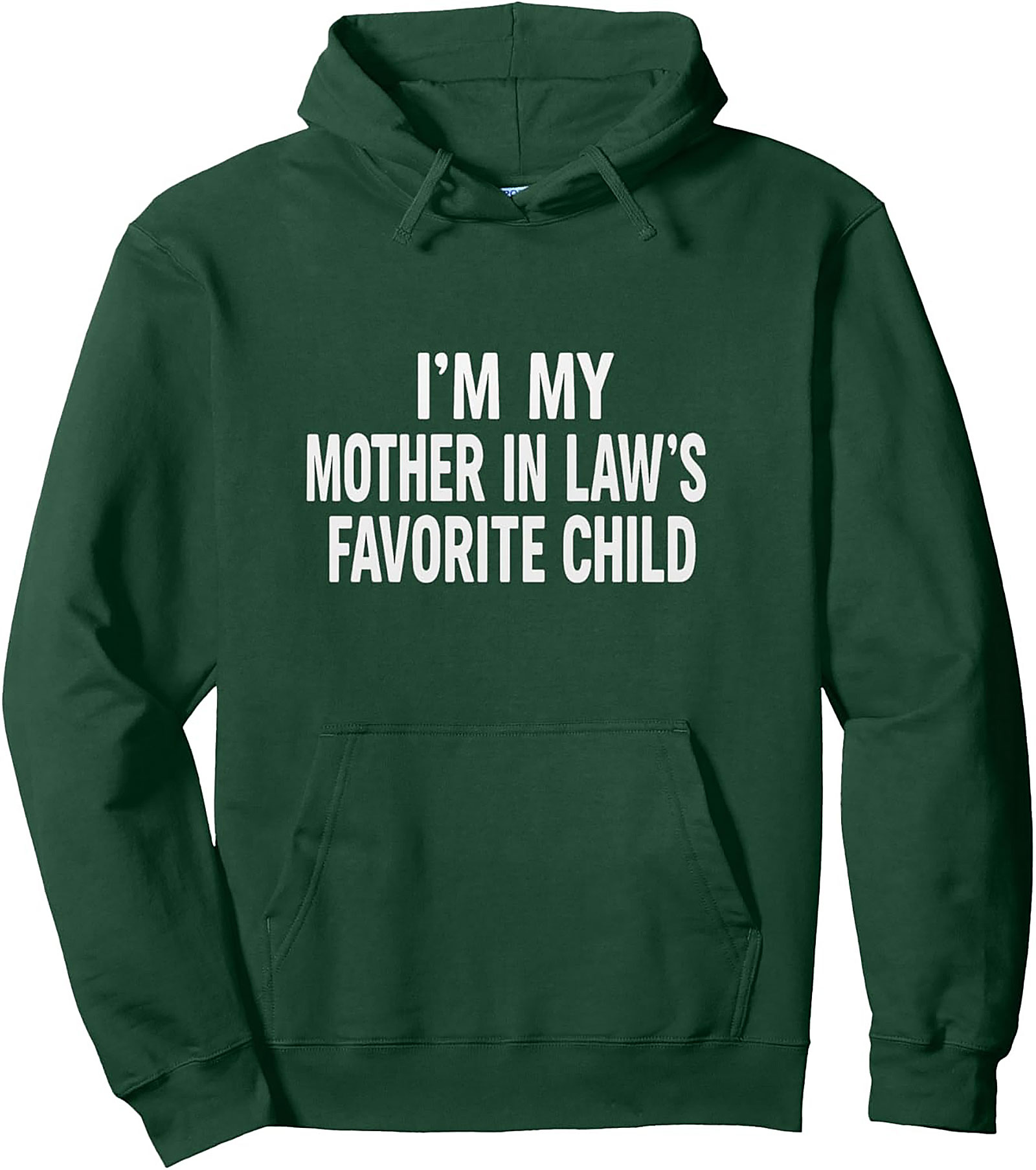 Funny Mother-in-Law Favorite Child Graphic Hoodie