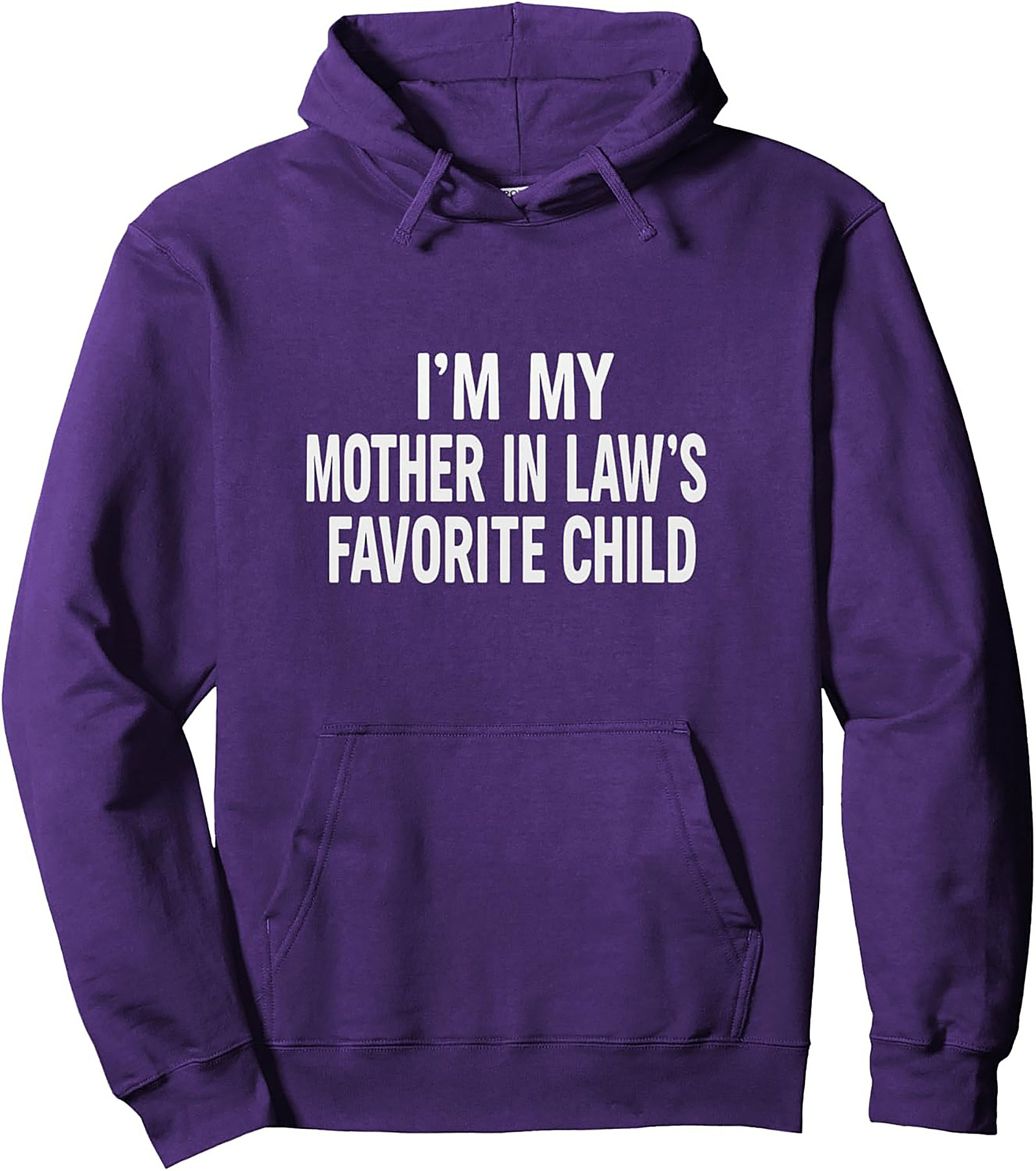 Funny Mother-in-Law Favorite Child Graphic Hoodie