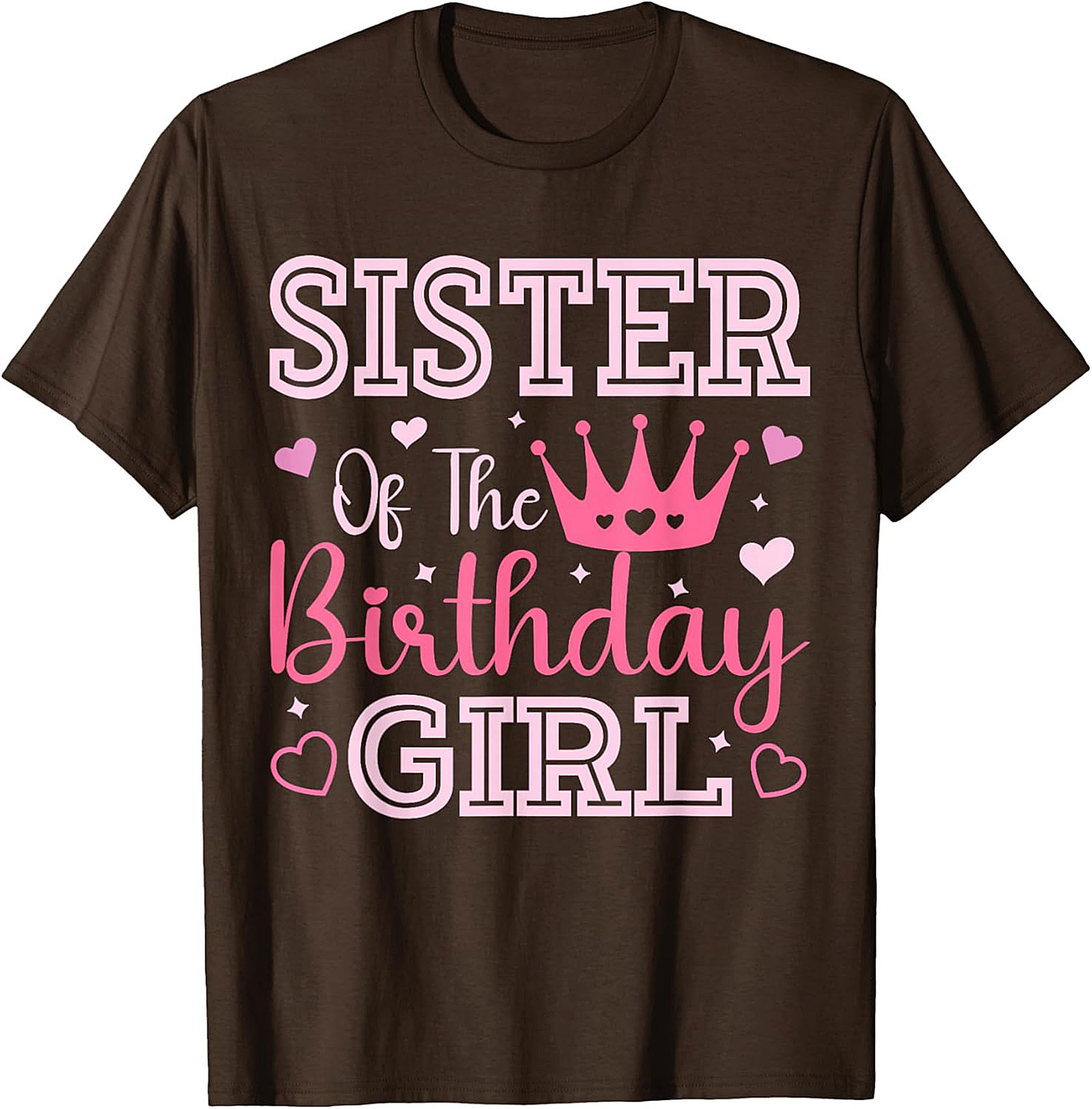 Sister Of The Birthday Girl T-shirt | Family Celebration Tee