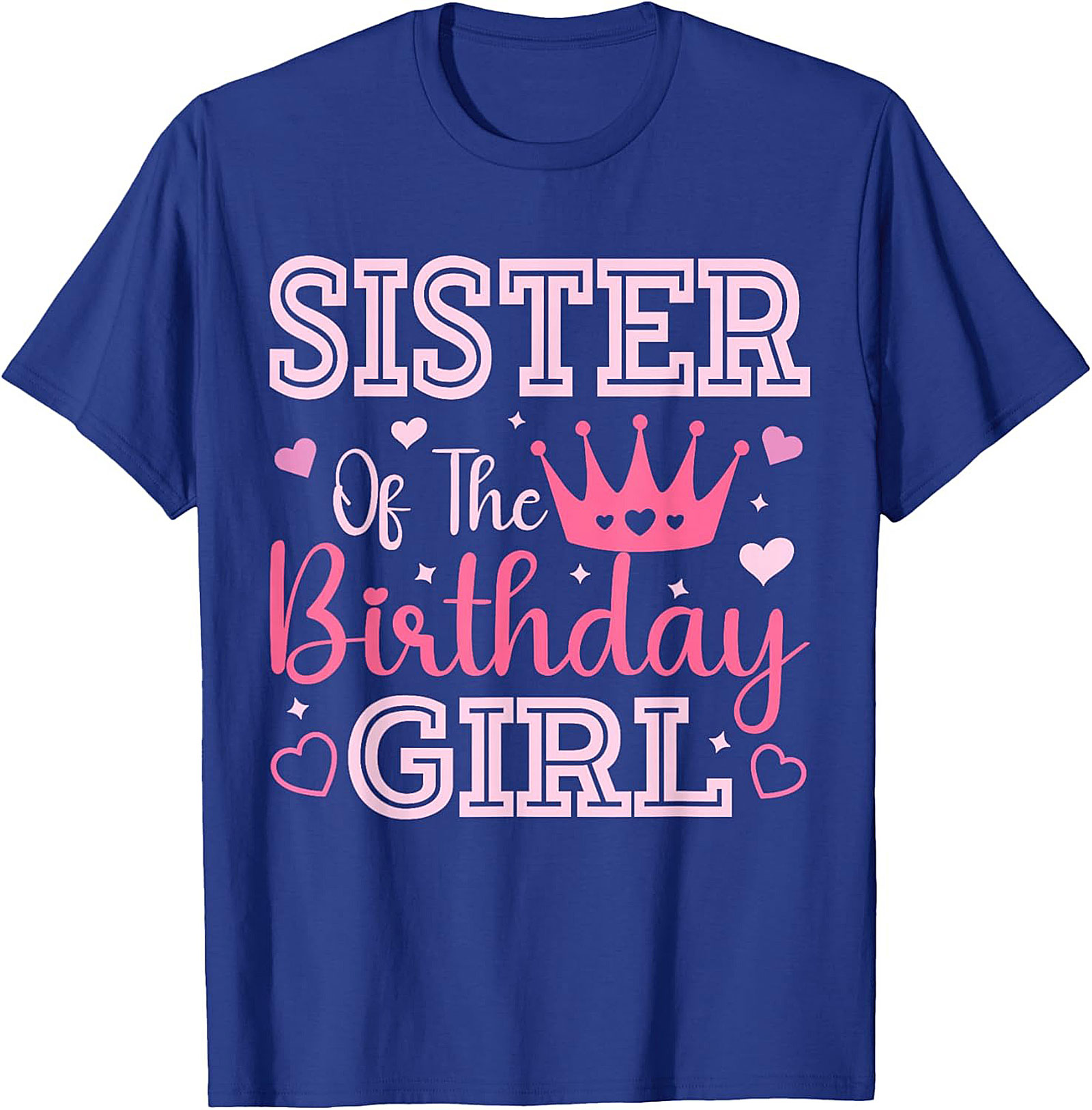 Sister Of The Birthday Girl T-shirt | Family Celebration Tee