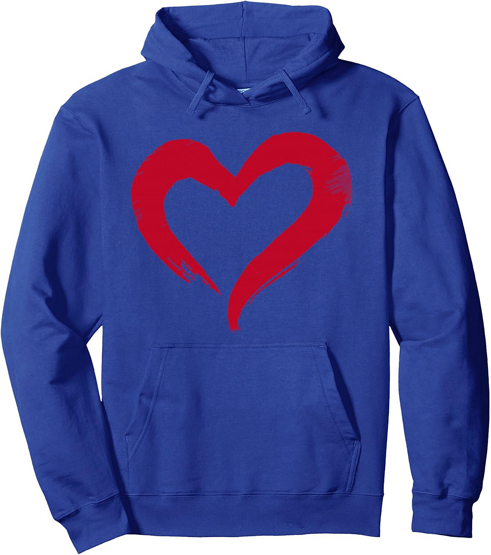 Brushstroke Heart Pullover Hoodie