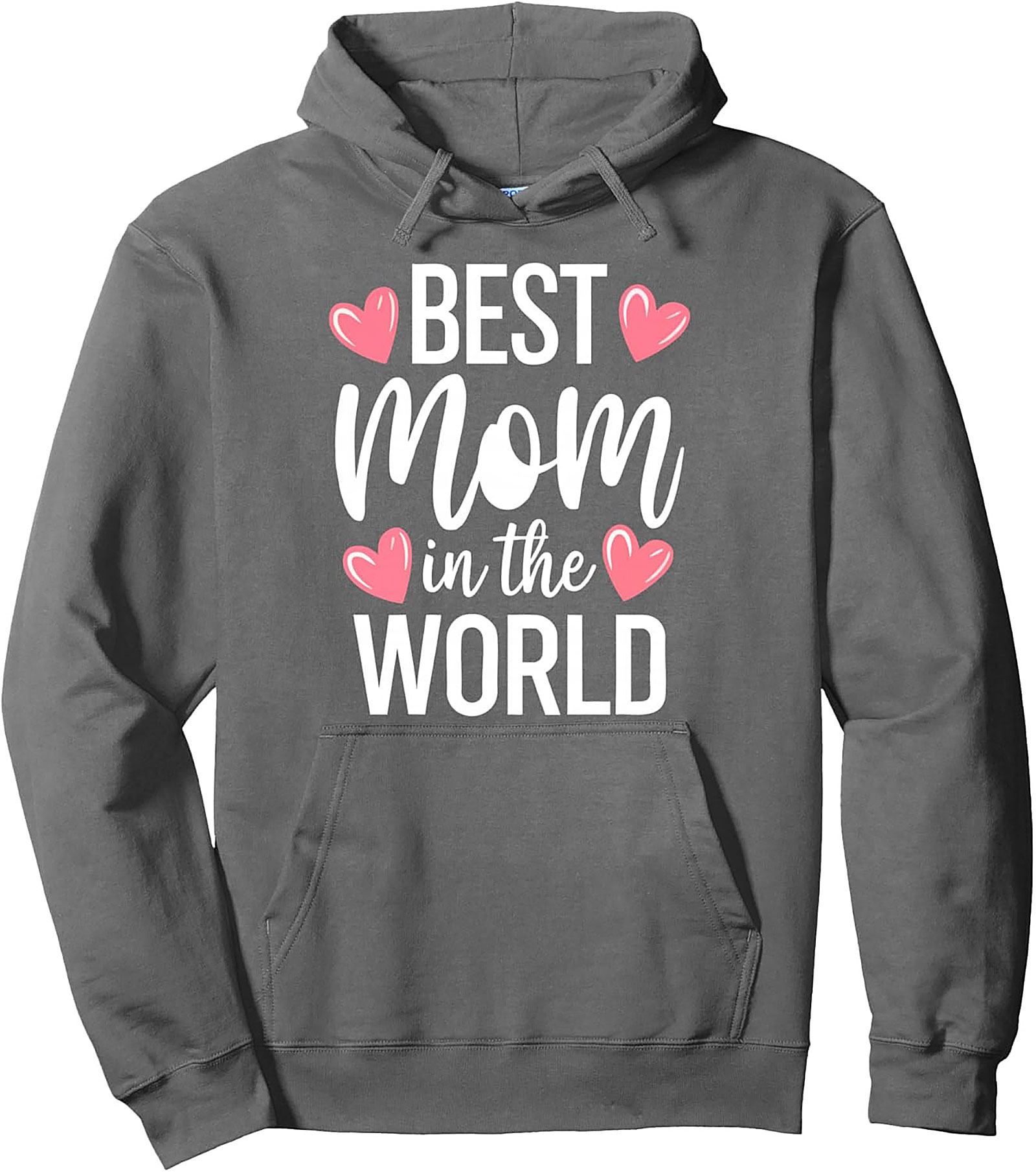 World's Best Mom Pullover Hoodie Cozy Gift for Her