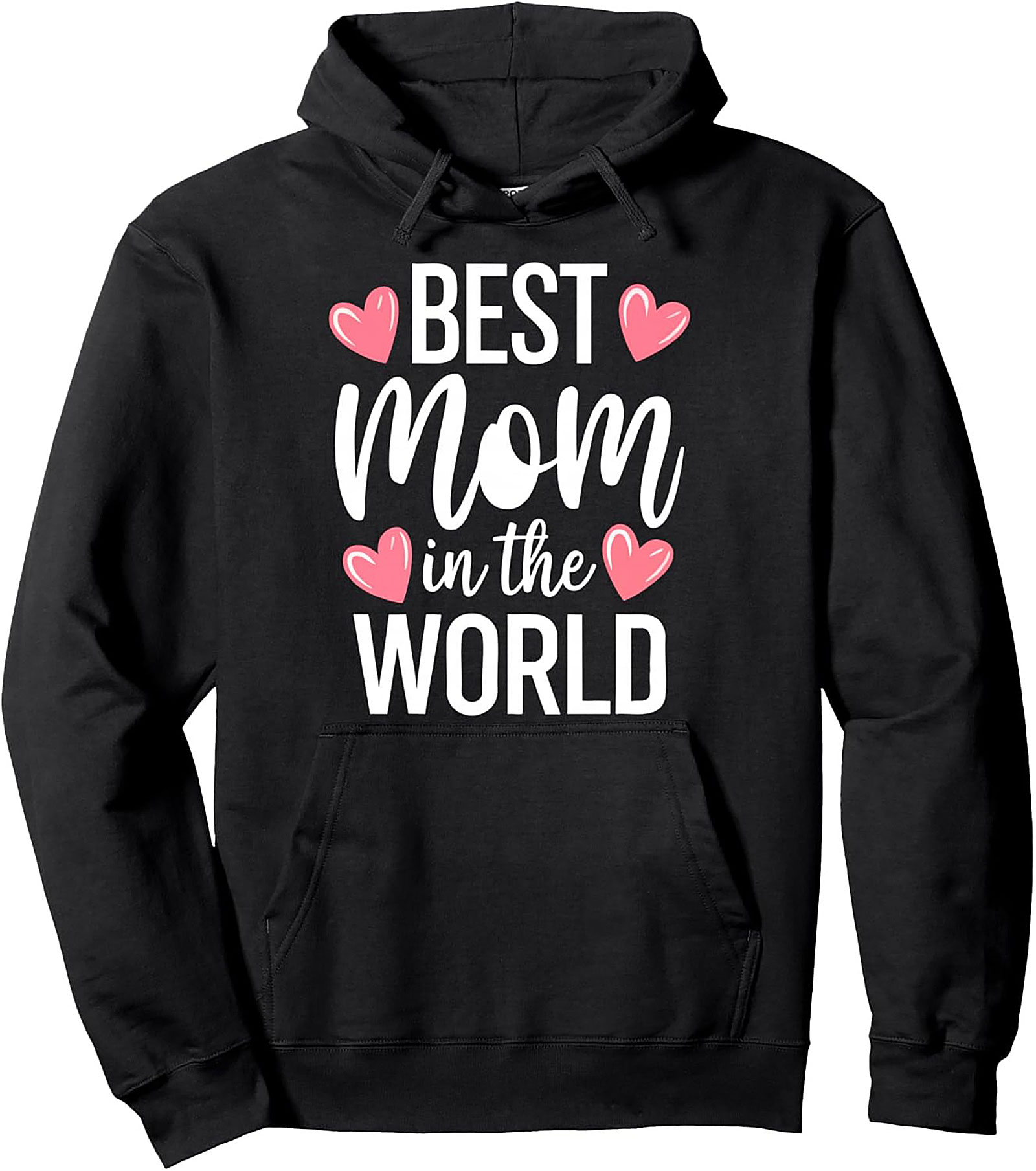 World's Best Mom Pullover Hoodie Cozy Gift for Her