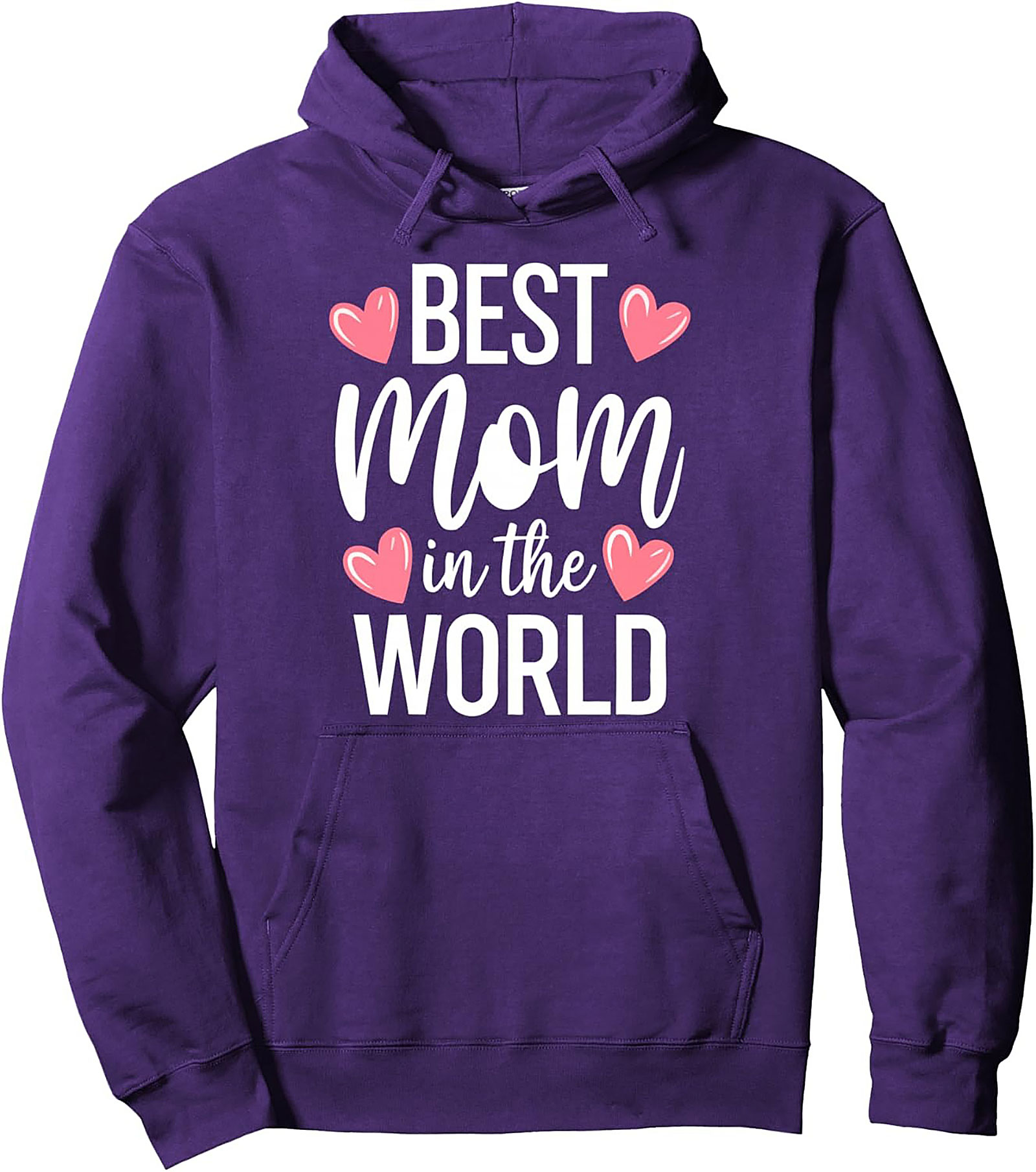 World's Best Mom Pullover Hoodie Cozy Gift for Her