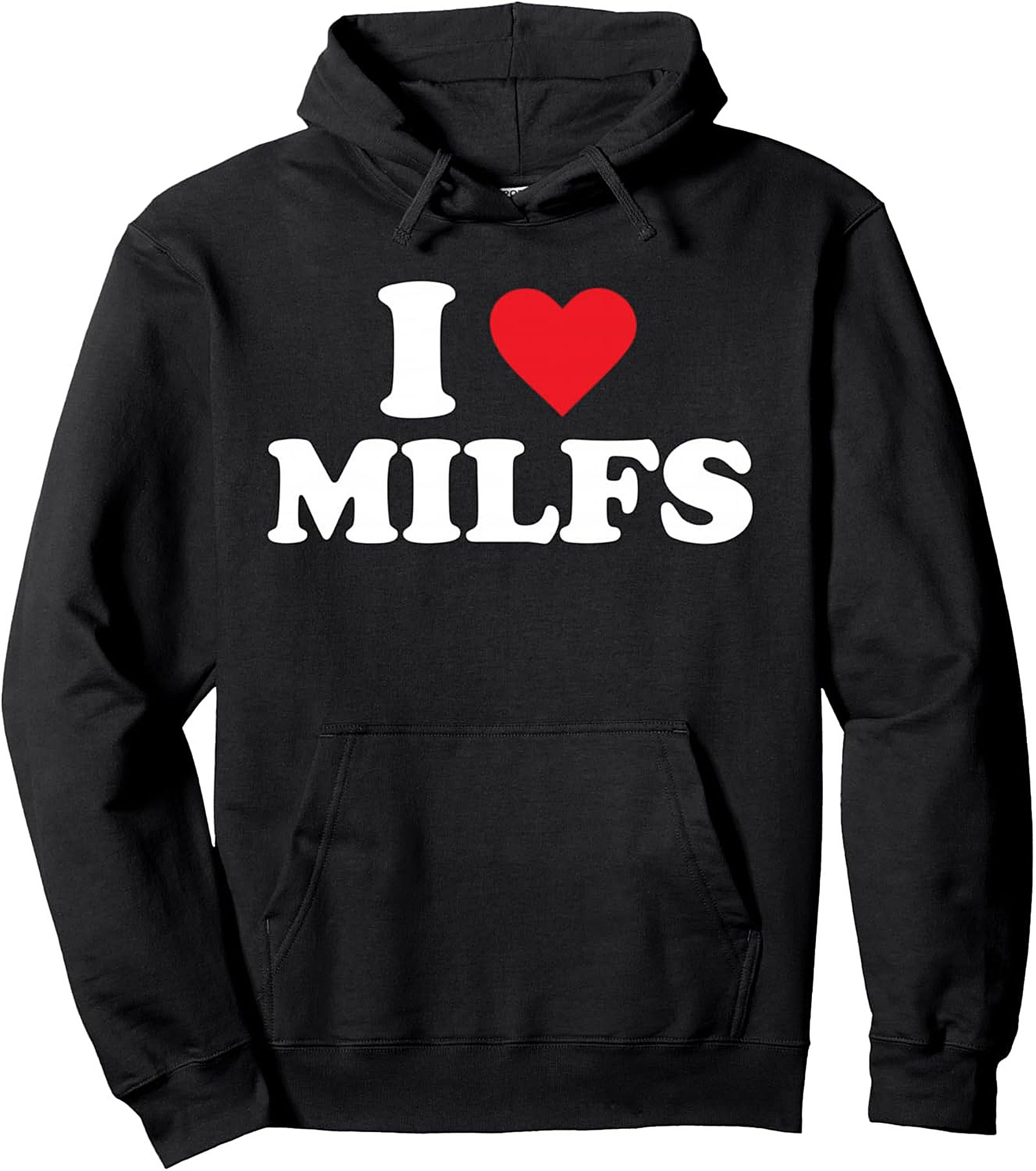 I Love MILFS Graphic Hoodie Cozy Pullover Streetwear Gift
