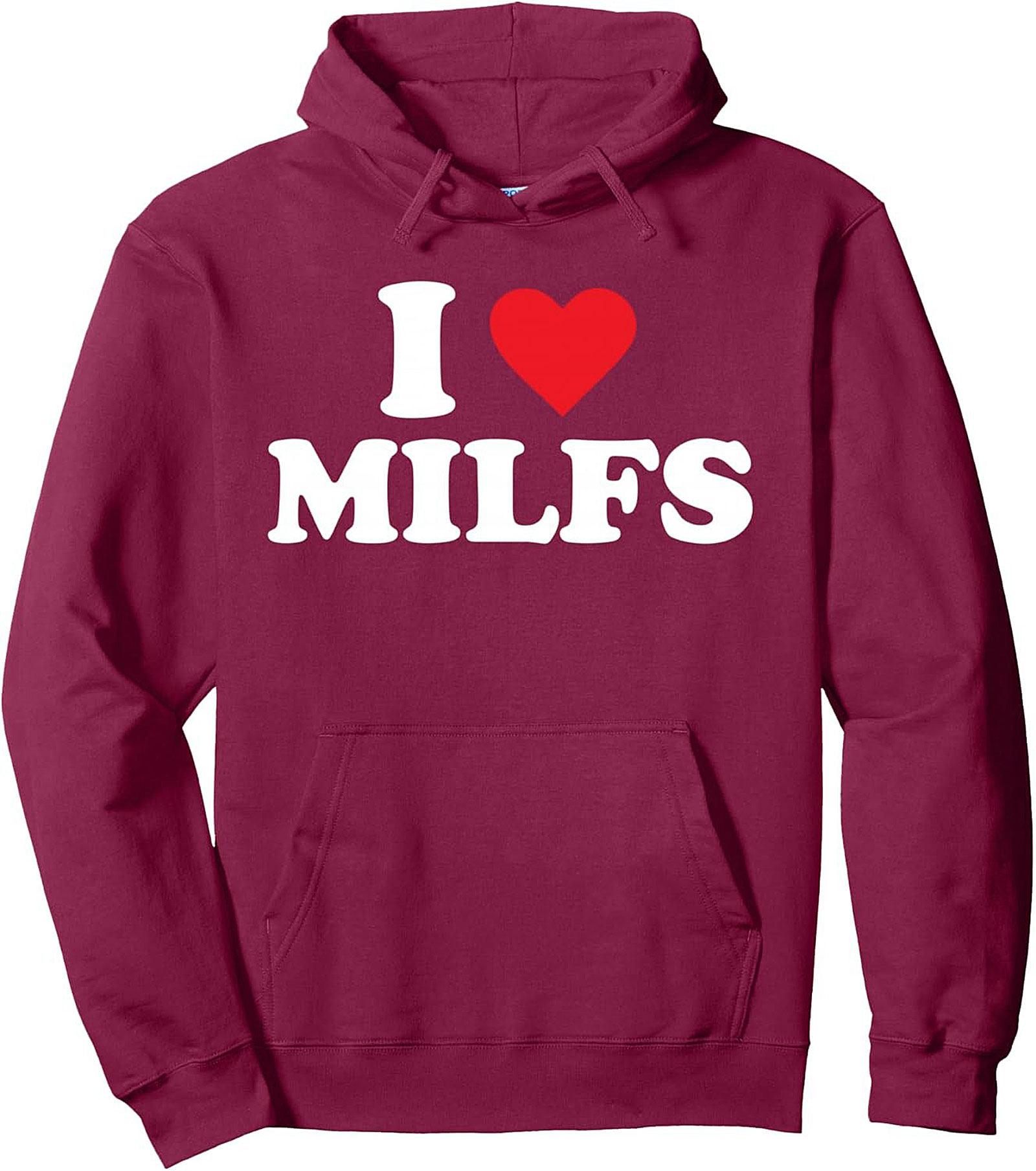 I Love MILFS Graphic Hoodie Cozy Pullover Streetwear Gift