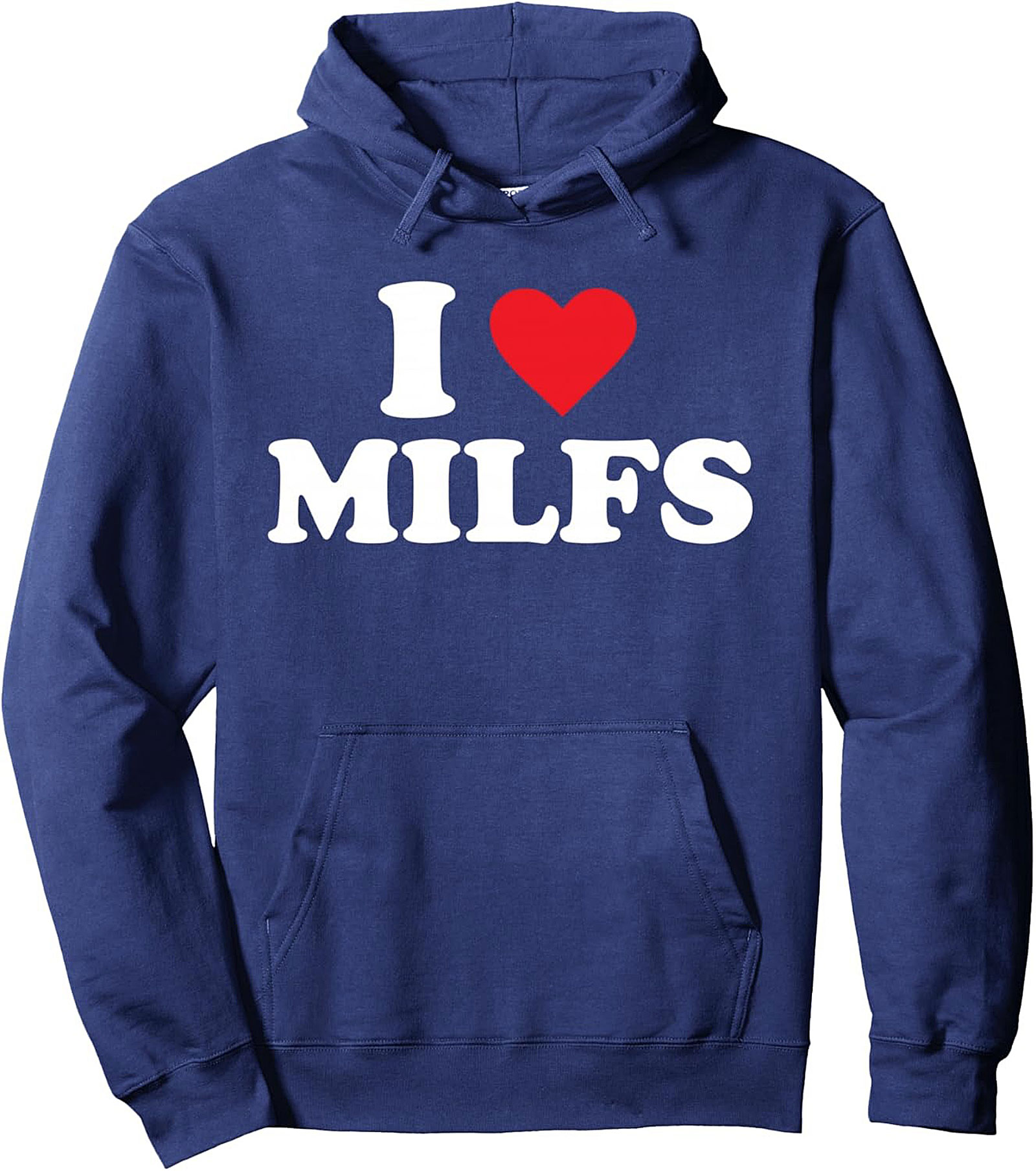 I Love MILFS Graphic Hoodie Cozy Pullover Streetwear Gift