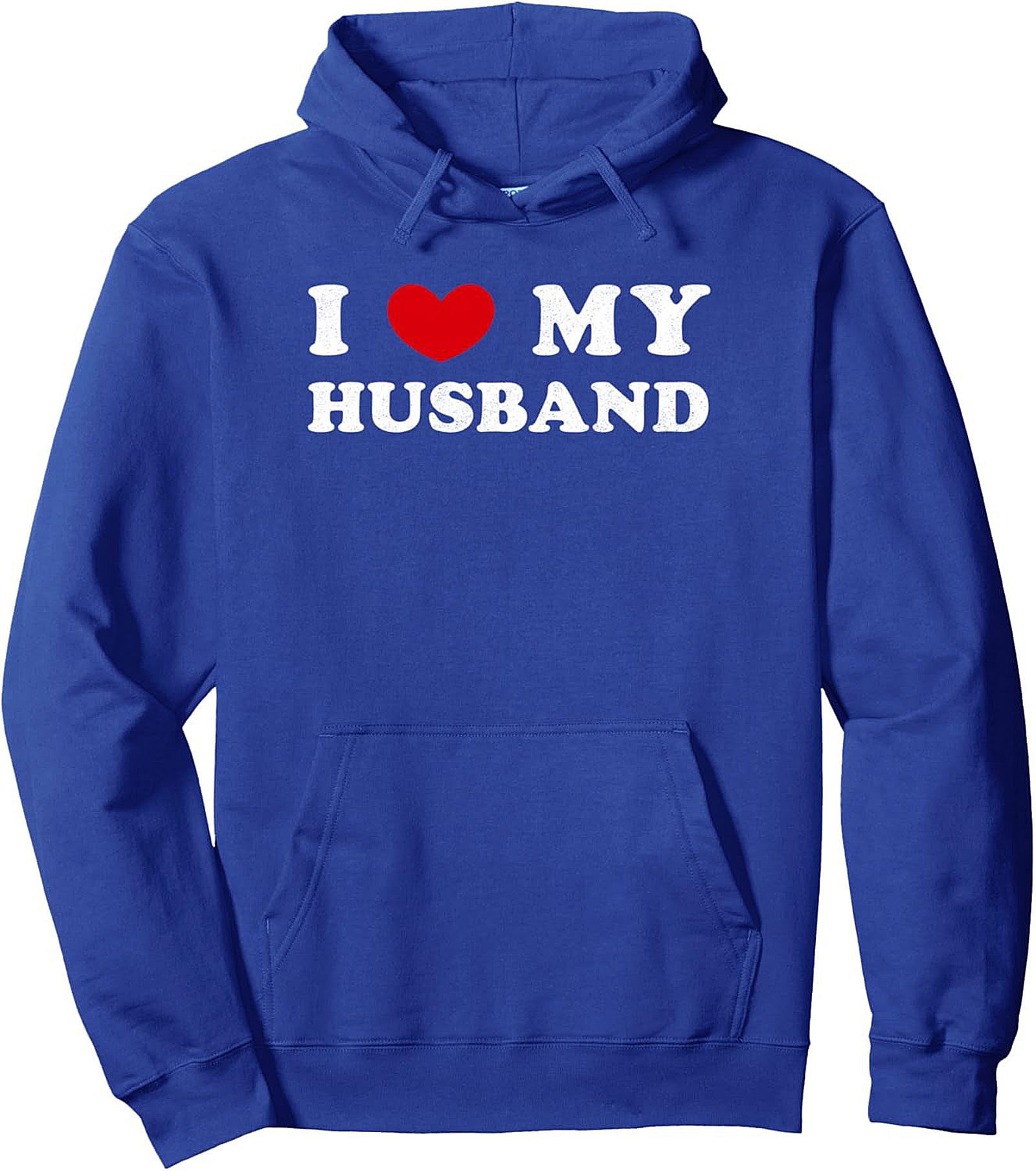 I Love My Husband Graphic Hoodie | Cozy Pullover Gift