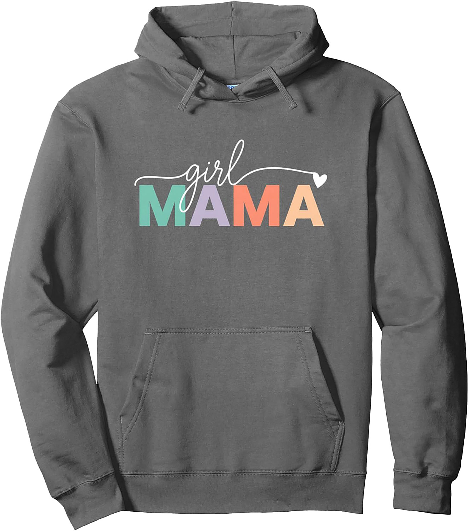 Girl Mama Pullover Hoodie Cozy Motherhood Gift
