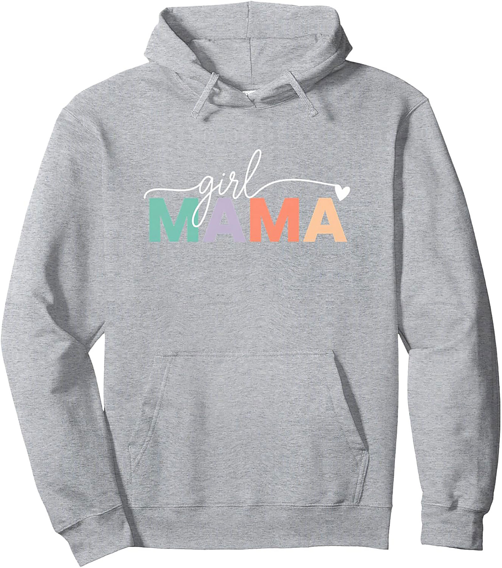 Girl Mama Pullover Hoodie Cozy Motherhood Gift