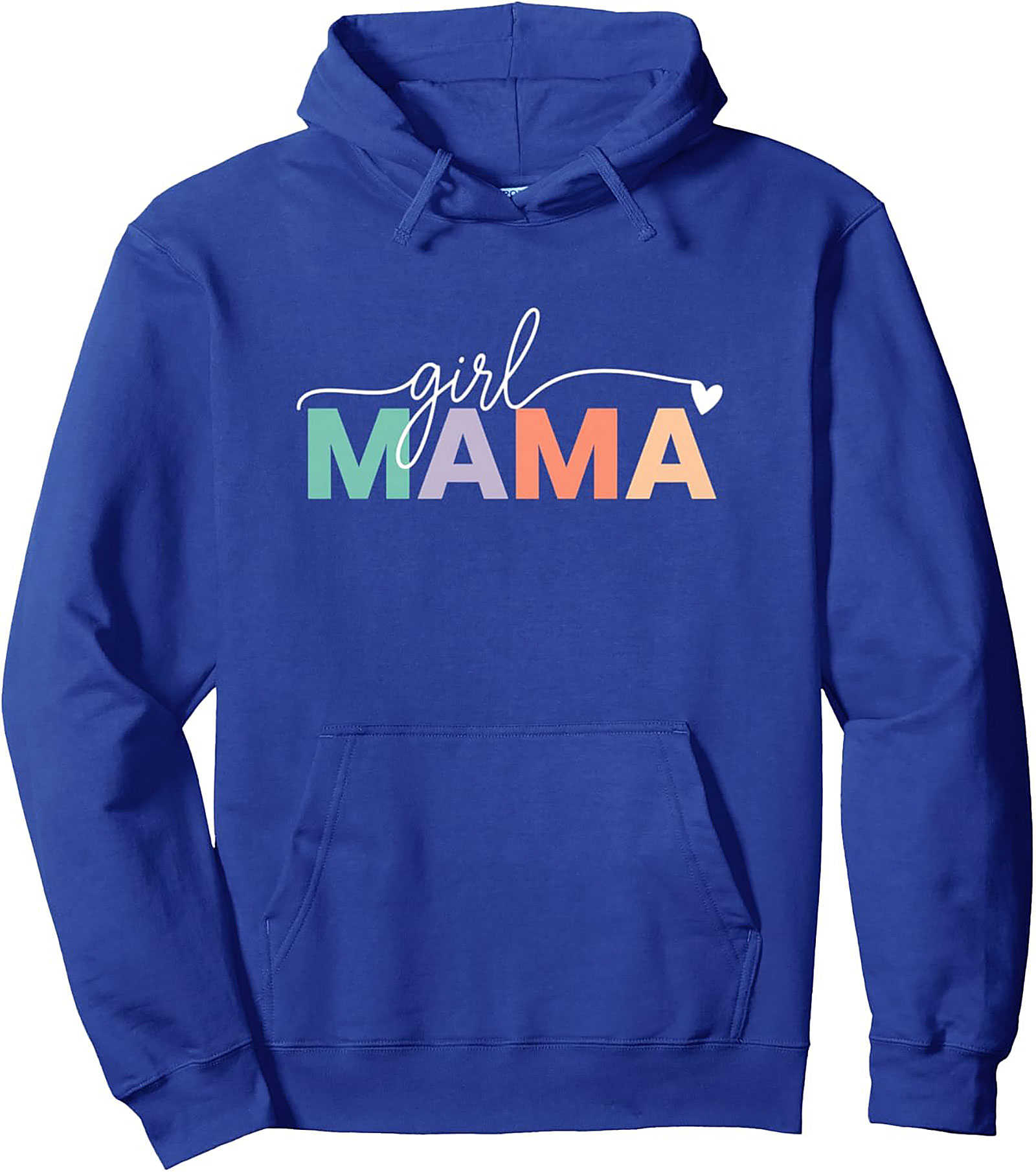Girl Mama Pullover Hoodie Cozy Motherhood Gift