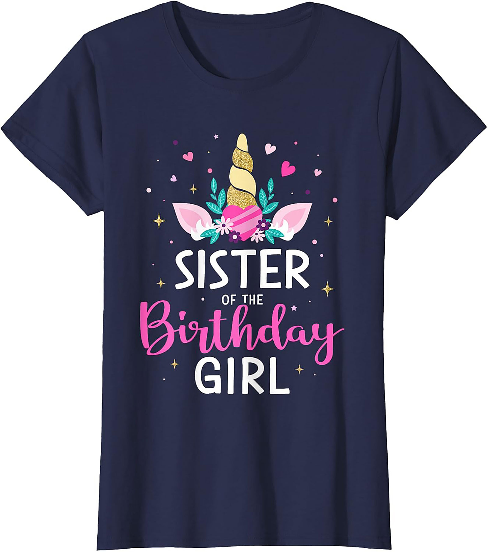 Sister Birthday T-shirt | Unicorn Sister Tee | Gift Idea