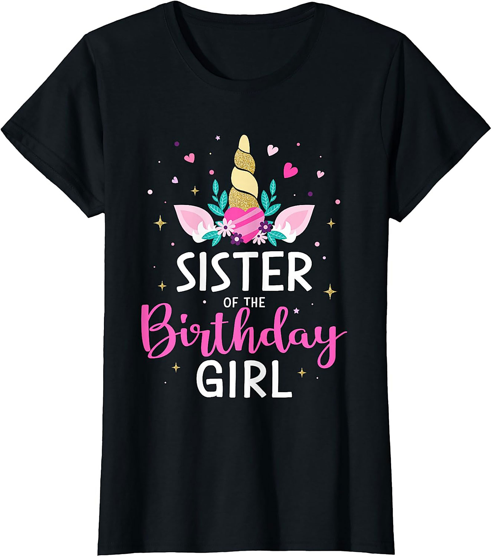 Sister Birthday T-shirt | Unicorn Sister Tee | Gift Idea