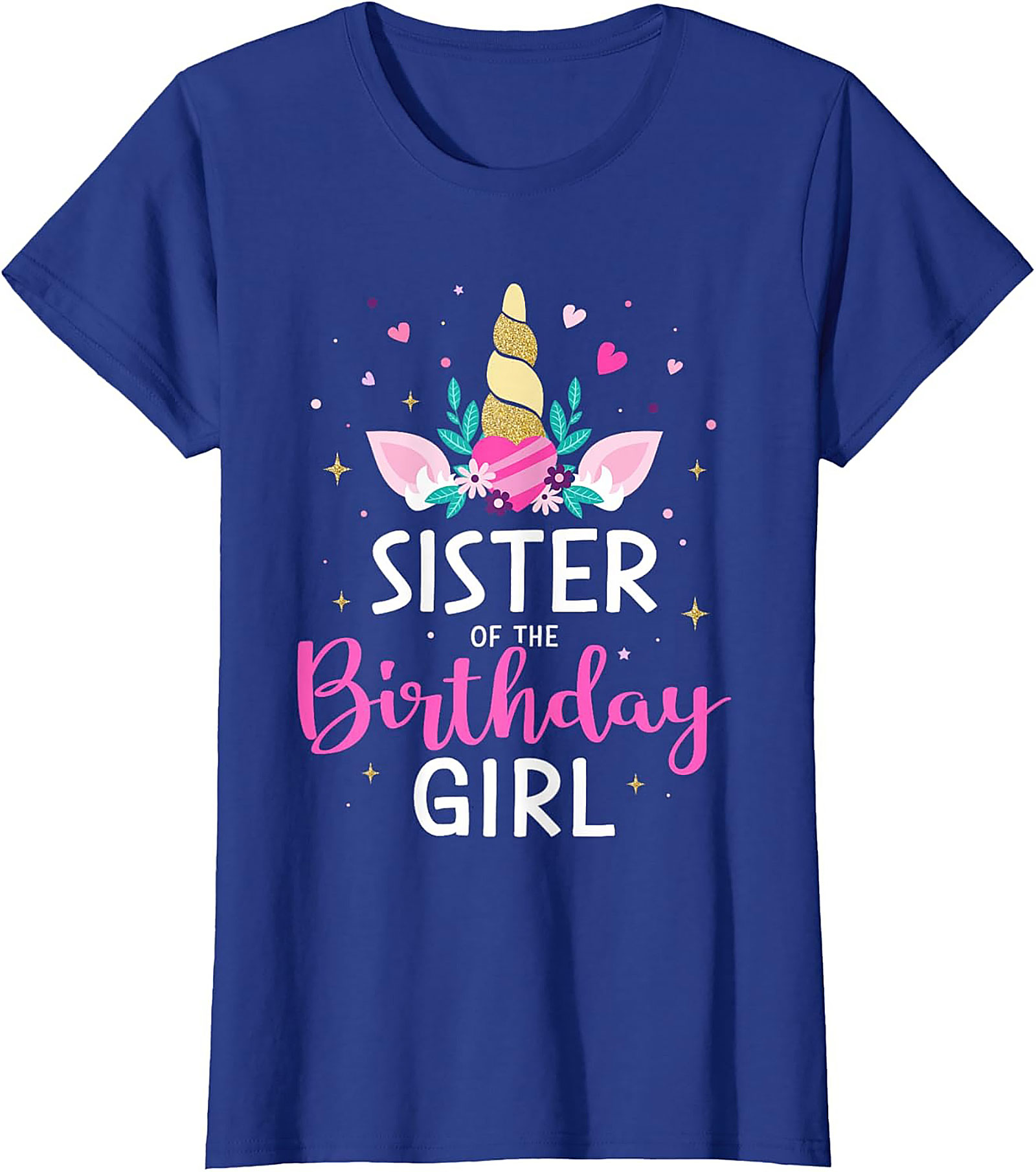 Sister Birthday T-shirt | Unicorn Sister Tee | Gift Idea