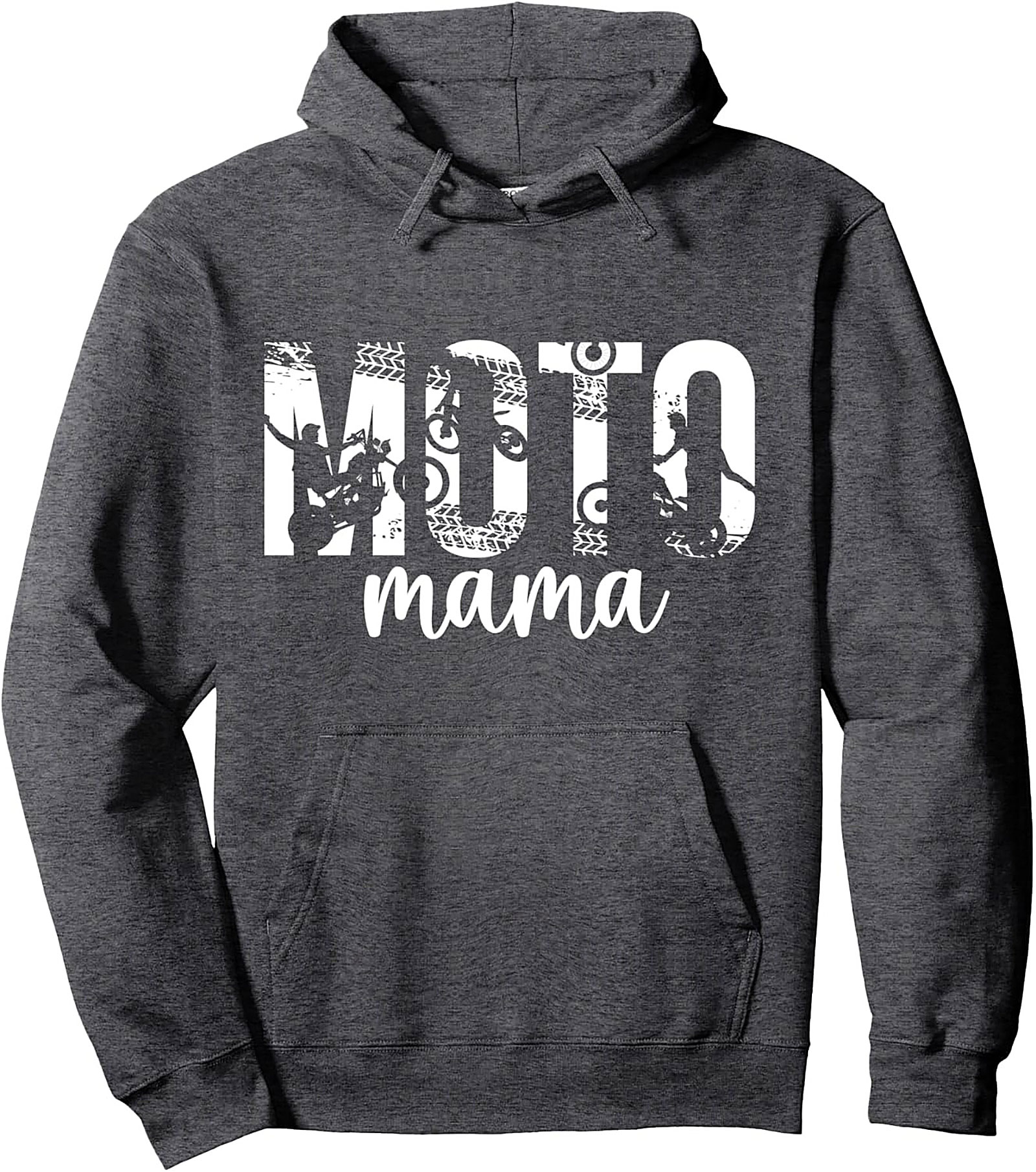 Moto Mama Pullover Hoodie Cozy Dirt Bike Mom Gift