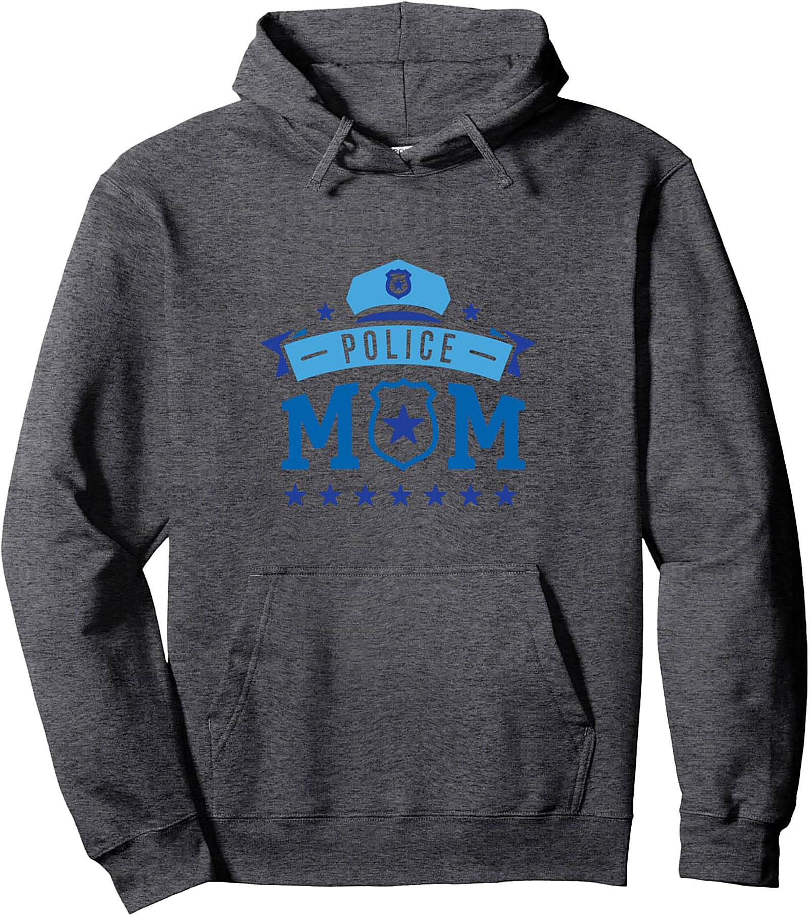 Police Mom Graphic Hoodie Proud LEO Pullover Gift
