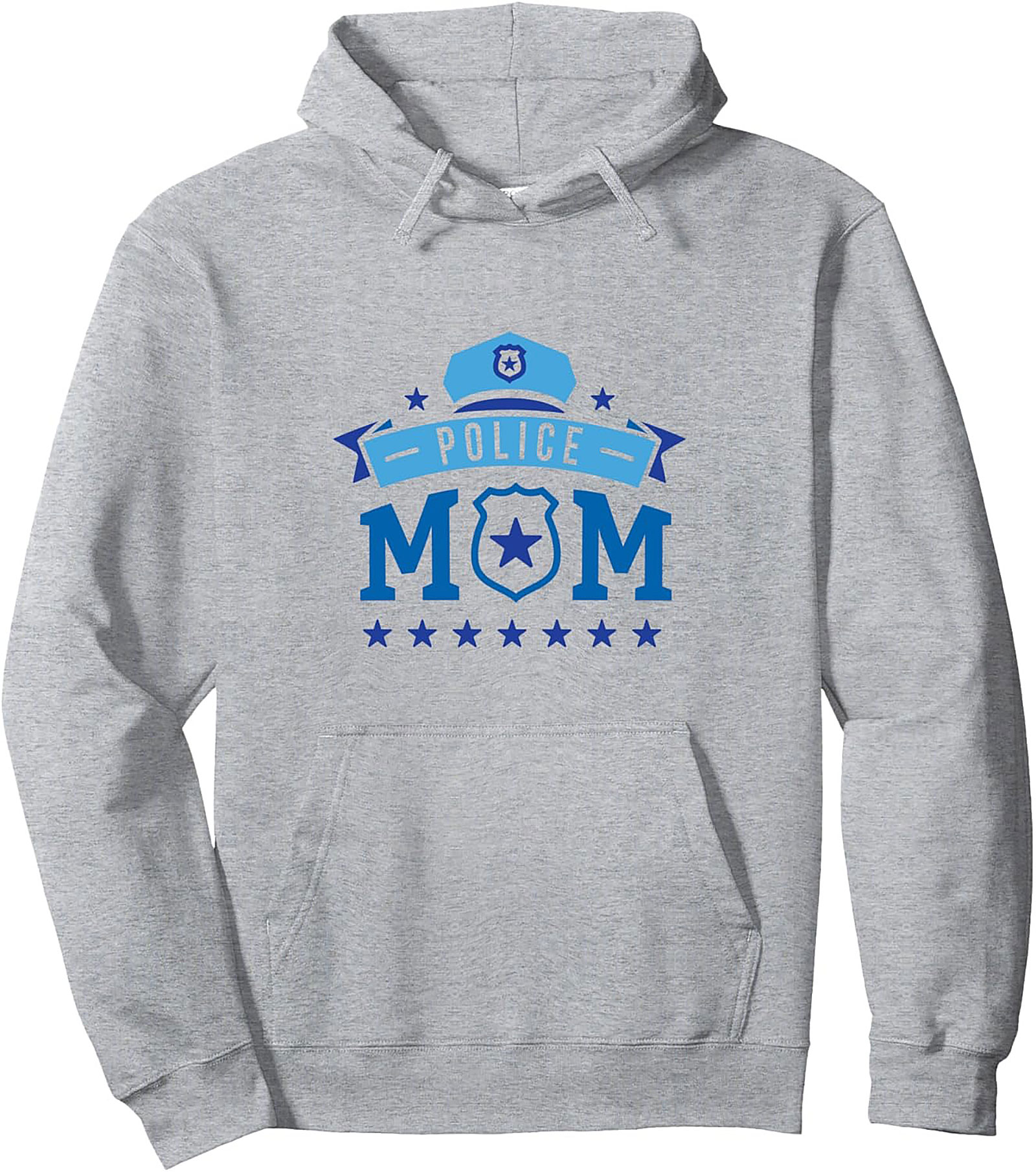 Police Mom Graphic Hoodie Proud LEO Pullover Gift