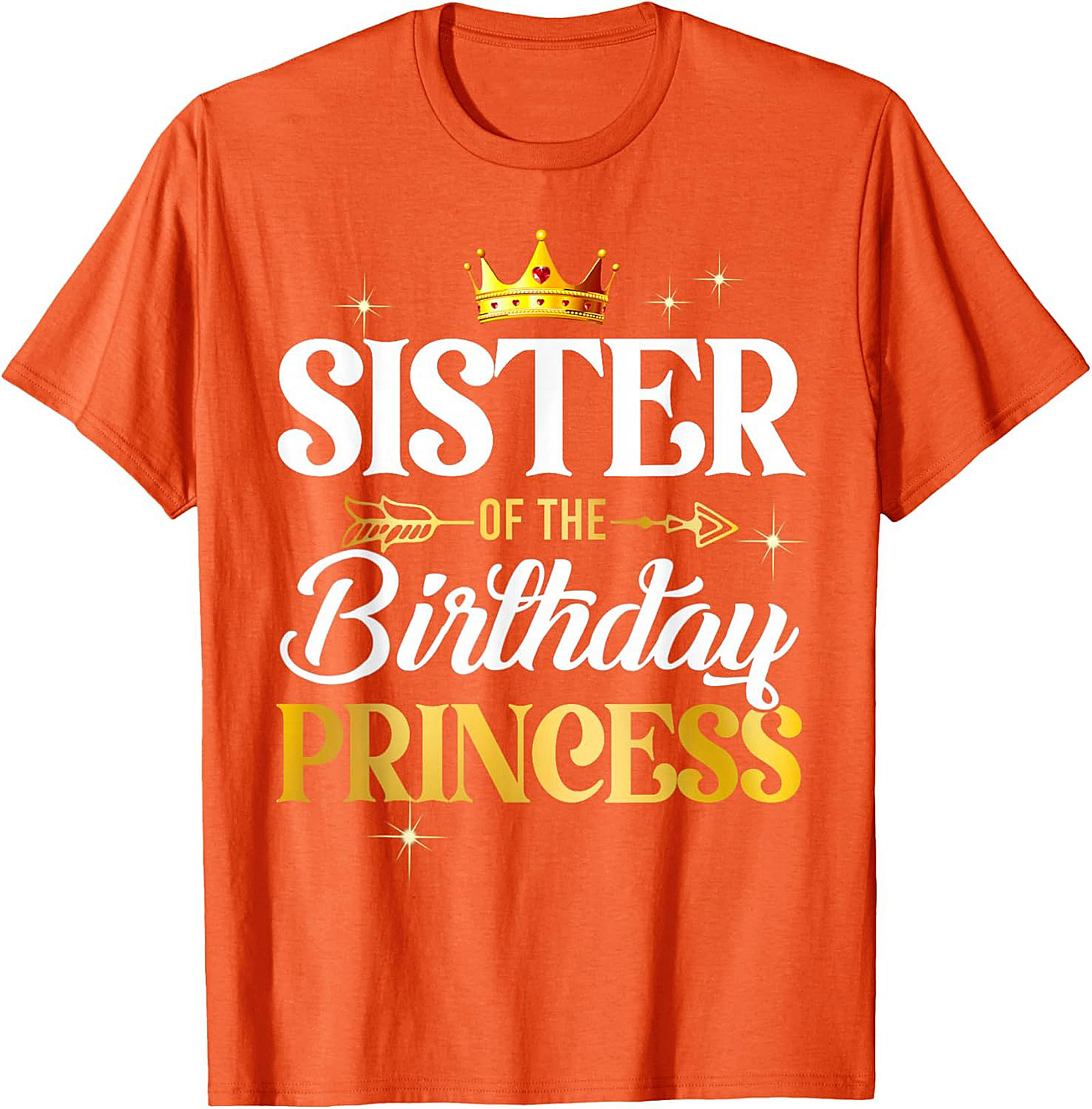 Sister of the Birthday Princess T-Shirt | Funny Family Tee