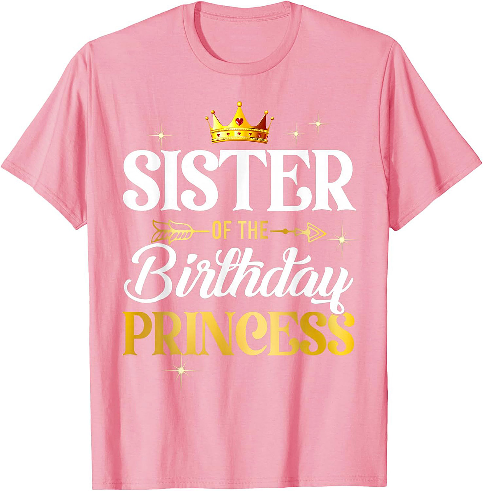 Sister of the Birthday Princess T-Shirt | Funny Family Tee