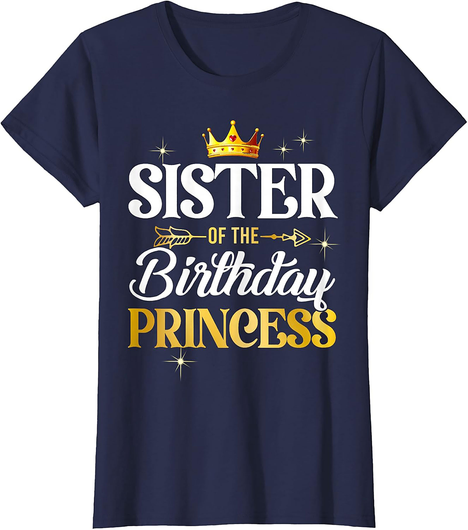 Sister of the Birthday Princess T-Shirt | Funny Family Tee