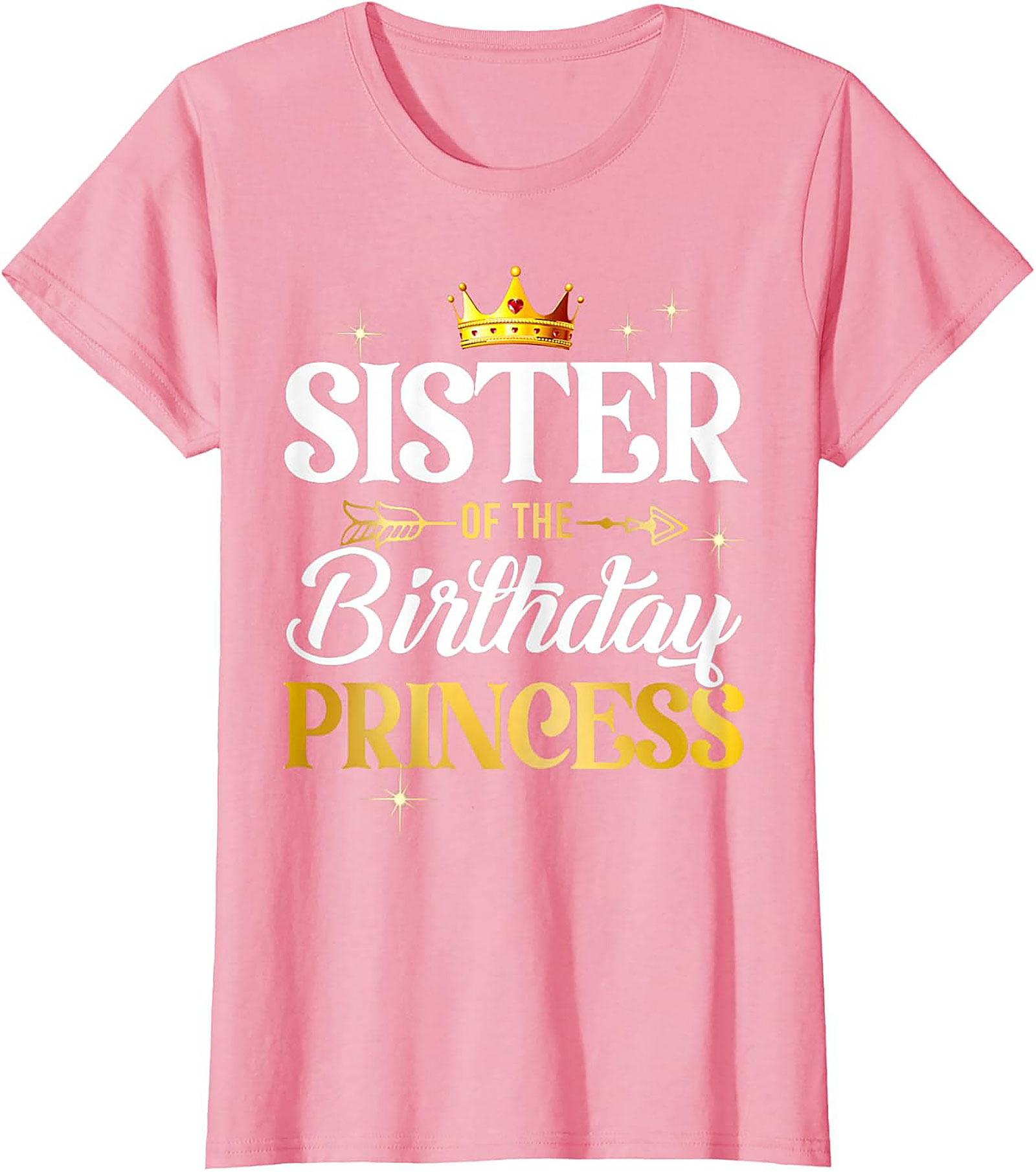 Sister of the Birthday Princess T-Shirt | Funny Family Tee