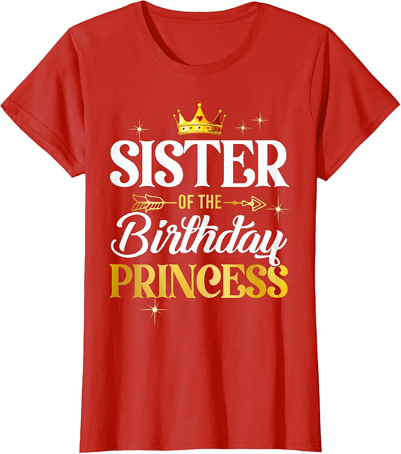 Sister of the Birthday Princess T-Shirt | Funny Family Tee