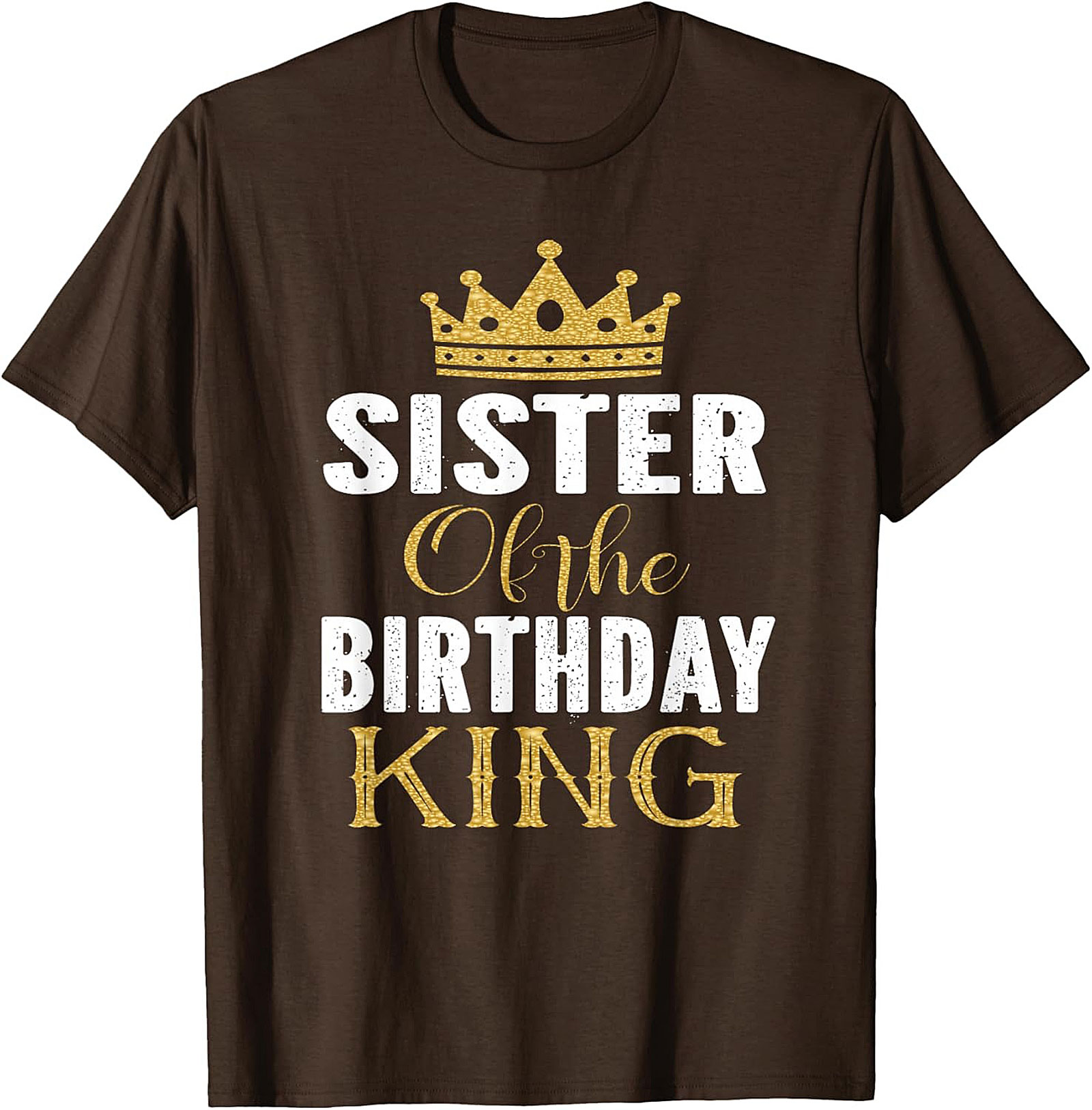 Sister Of The Birthday King T-shirt | Royal Sibling Tee