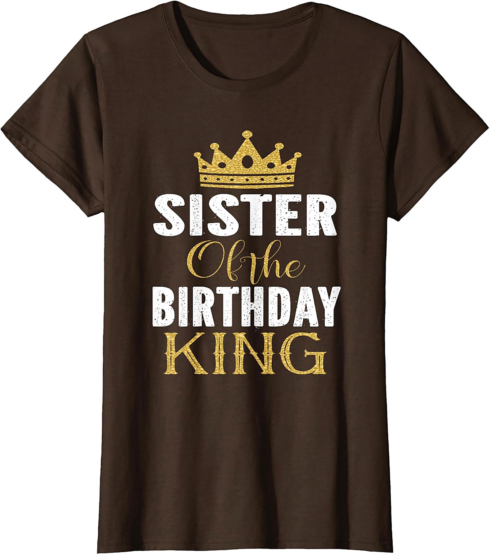 Sister Of The Birthday King T-shirt | Royal Sibling Tee