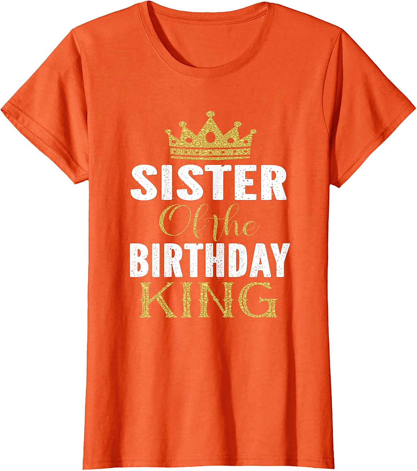 Sister Of The Birthday King T-shirt | Royal Sibling Tee