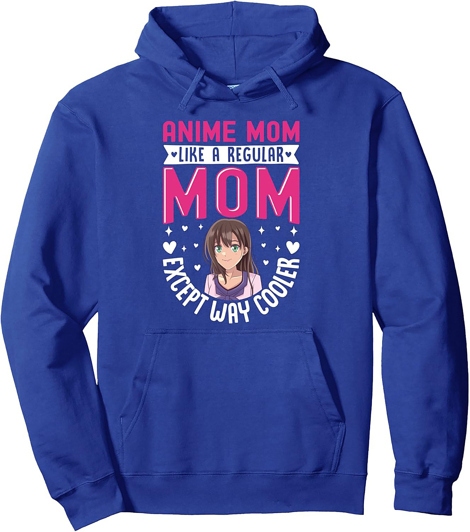 Anime Mom Pullover Hoodie Cool Graphic Hoodie Gift