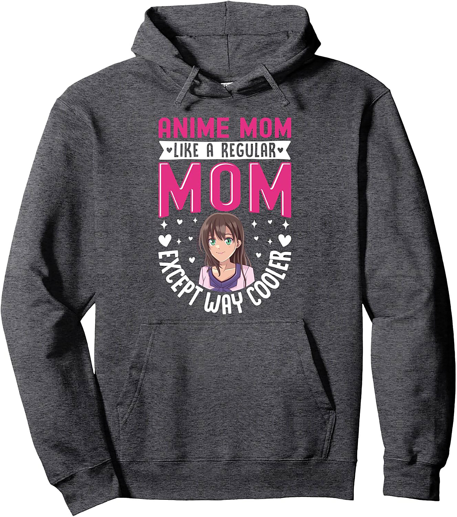 Anime Mom Pullover Hoodie Cool Graphic Hoodie Gift