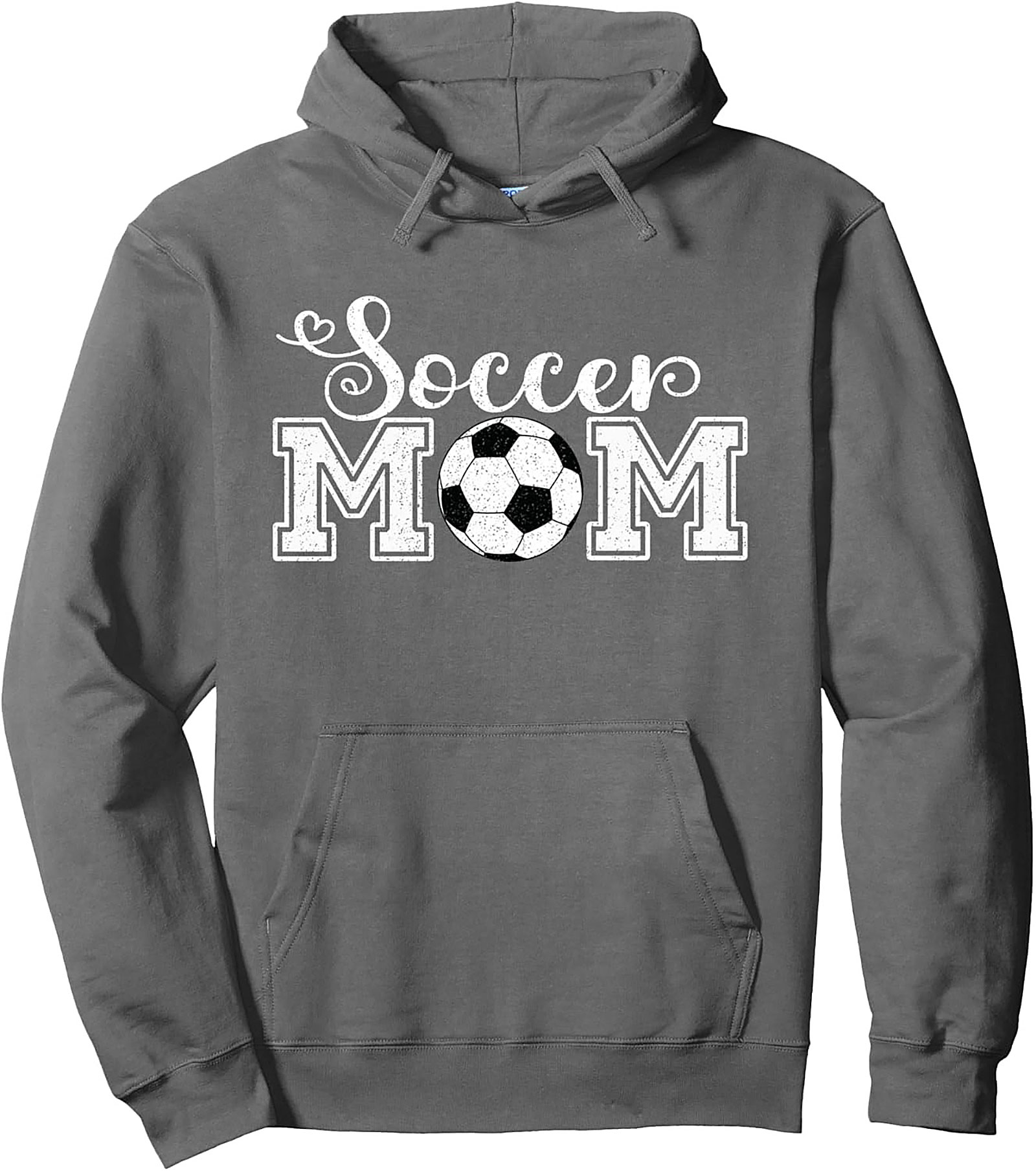 Soccer Mom Pullover Hoodie Cozy Sideline Gear & Gift Idea