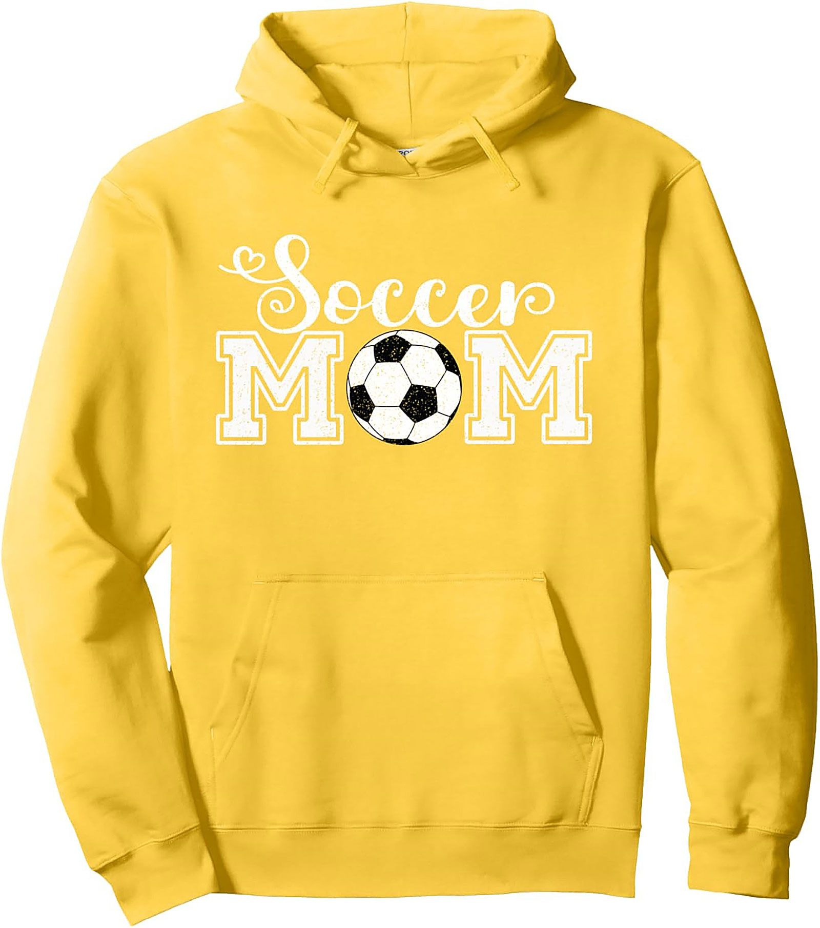 Soccer Mom Pullover Hoodie Cozy Sideline Gear & Gift Idea