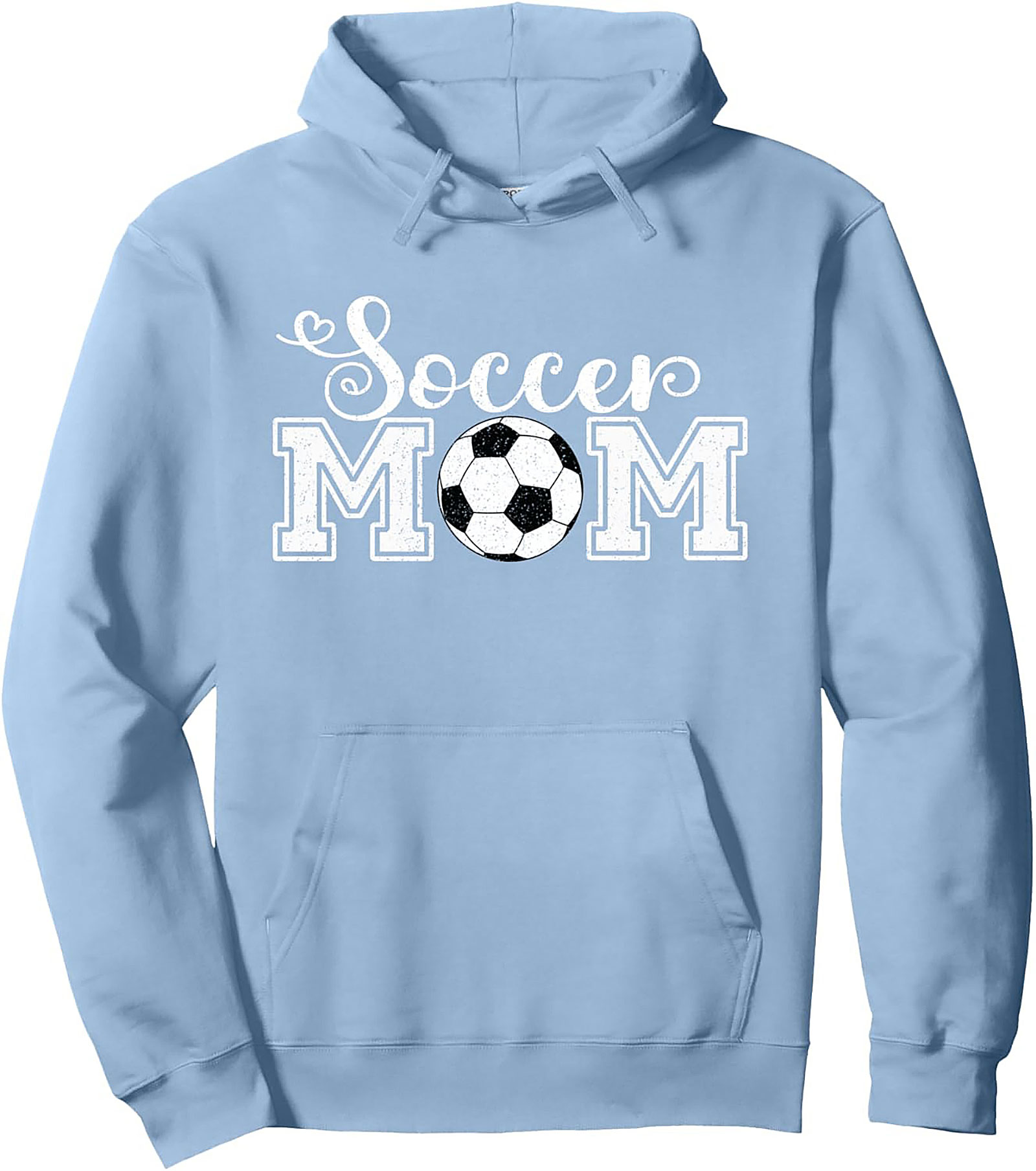 Soccer Mom Pullover Hoodie Cozy Sideline Gear & Gift Idea