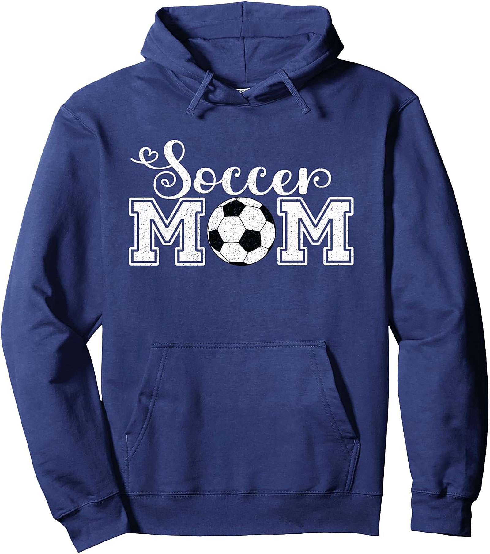 Soccer Mom Pullover Hoodie Cozy Sideline Gear & Gift Idea
