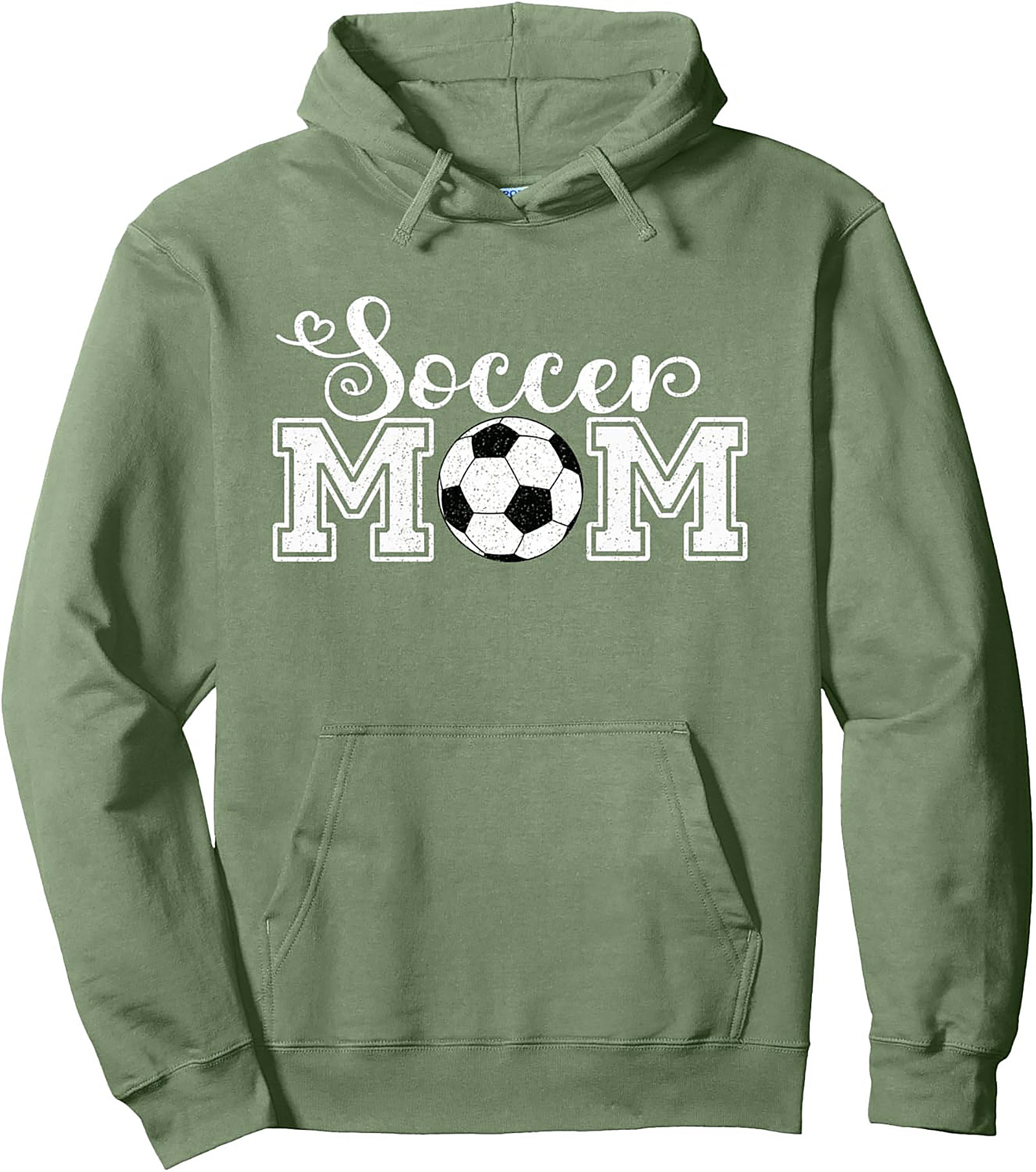 Soccer Mom Pullover Hoodie Cozy Sideline Gear & Gift Idea