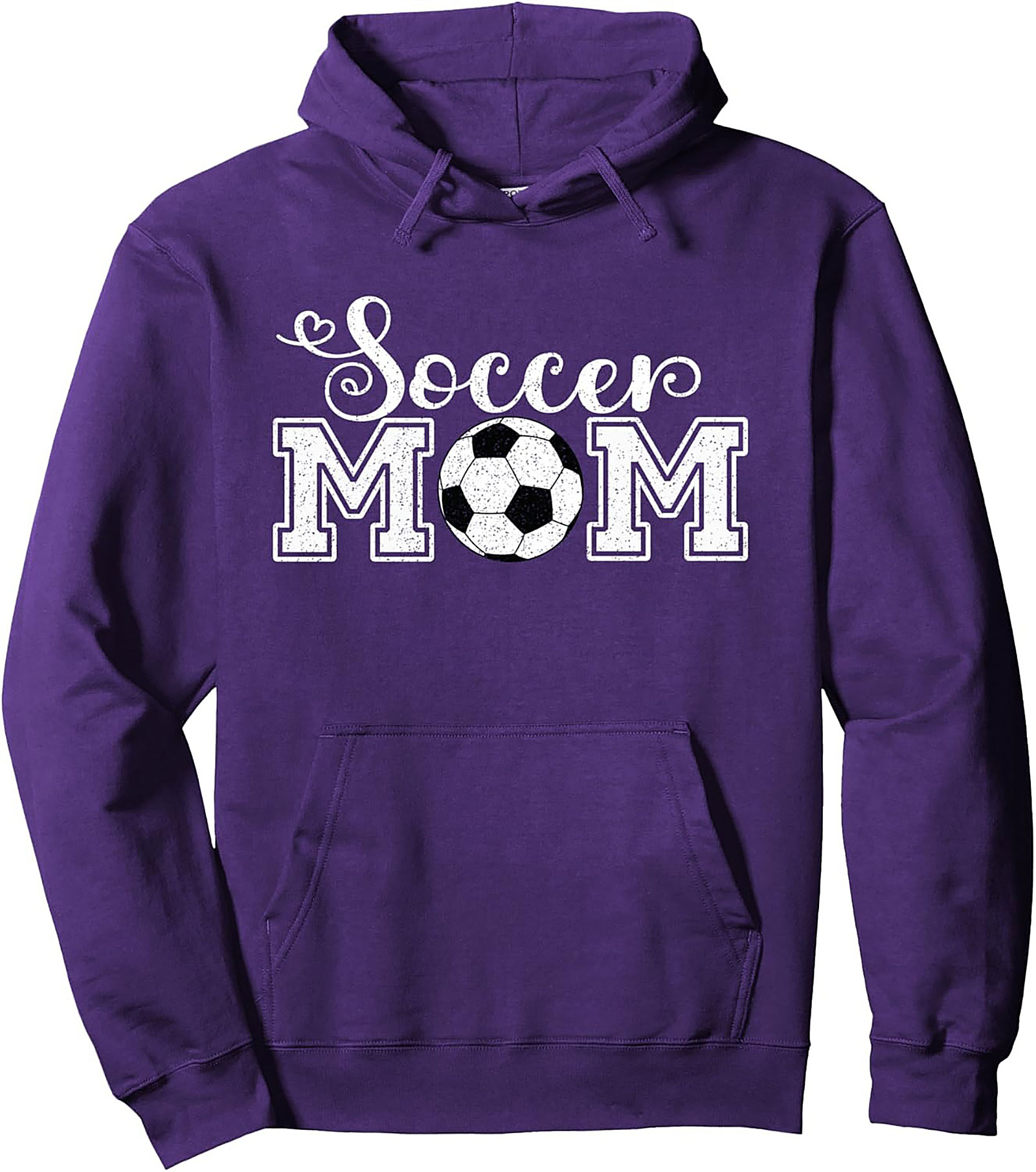 Soccer Mom Pullover Hoodie Cozy Sideline Gear & Gift Idea