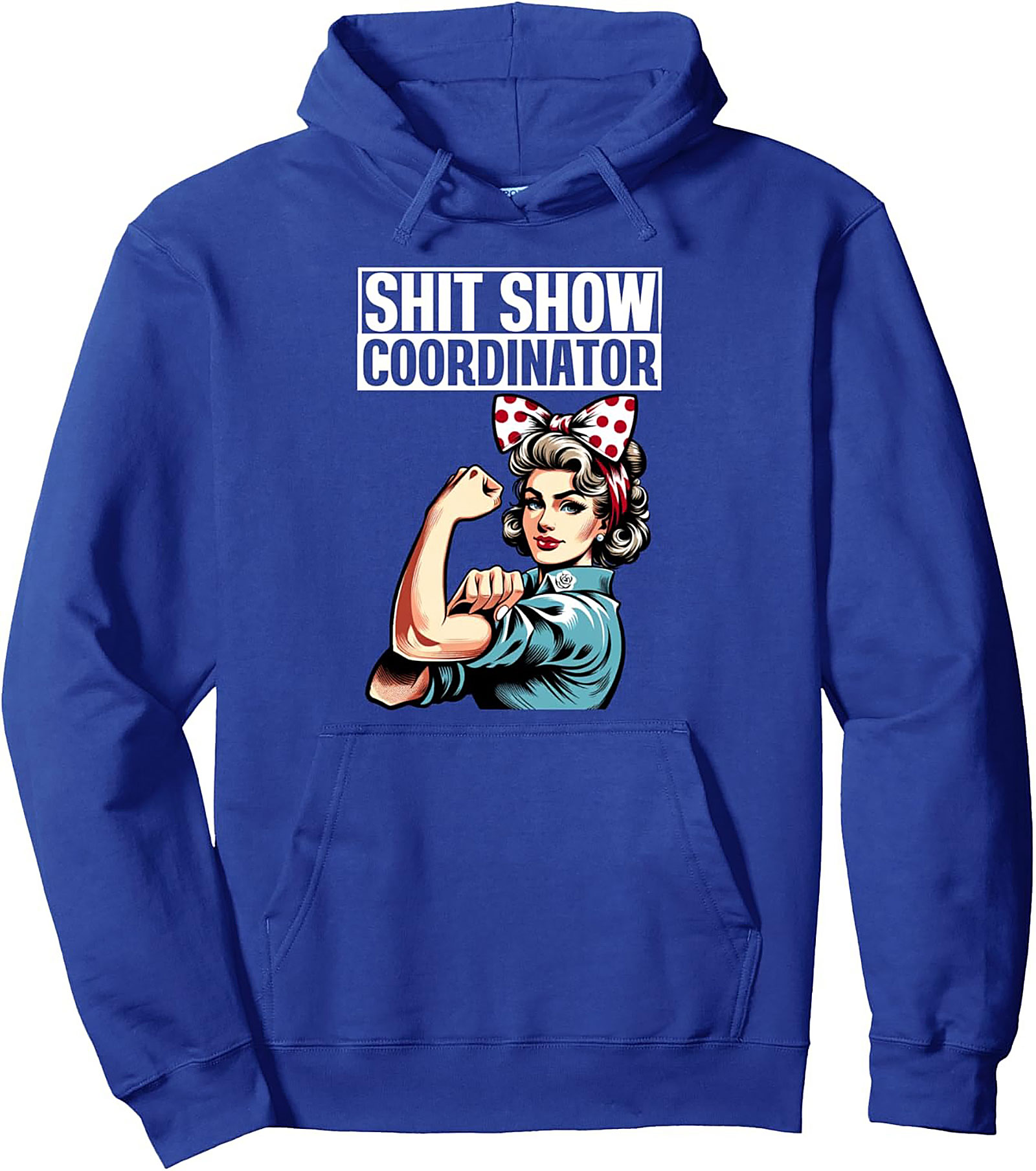 Shit Show Coordinator Pullover Hoodie Funny Chaos Gift