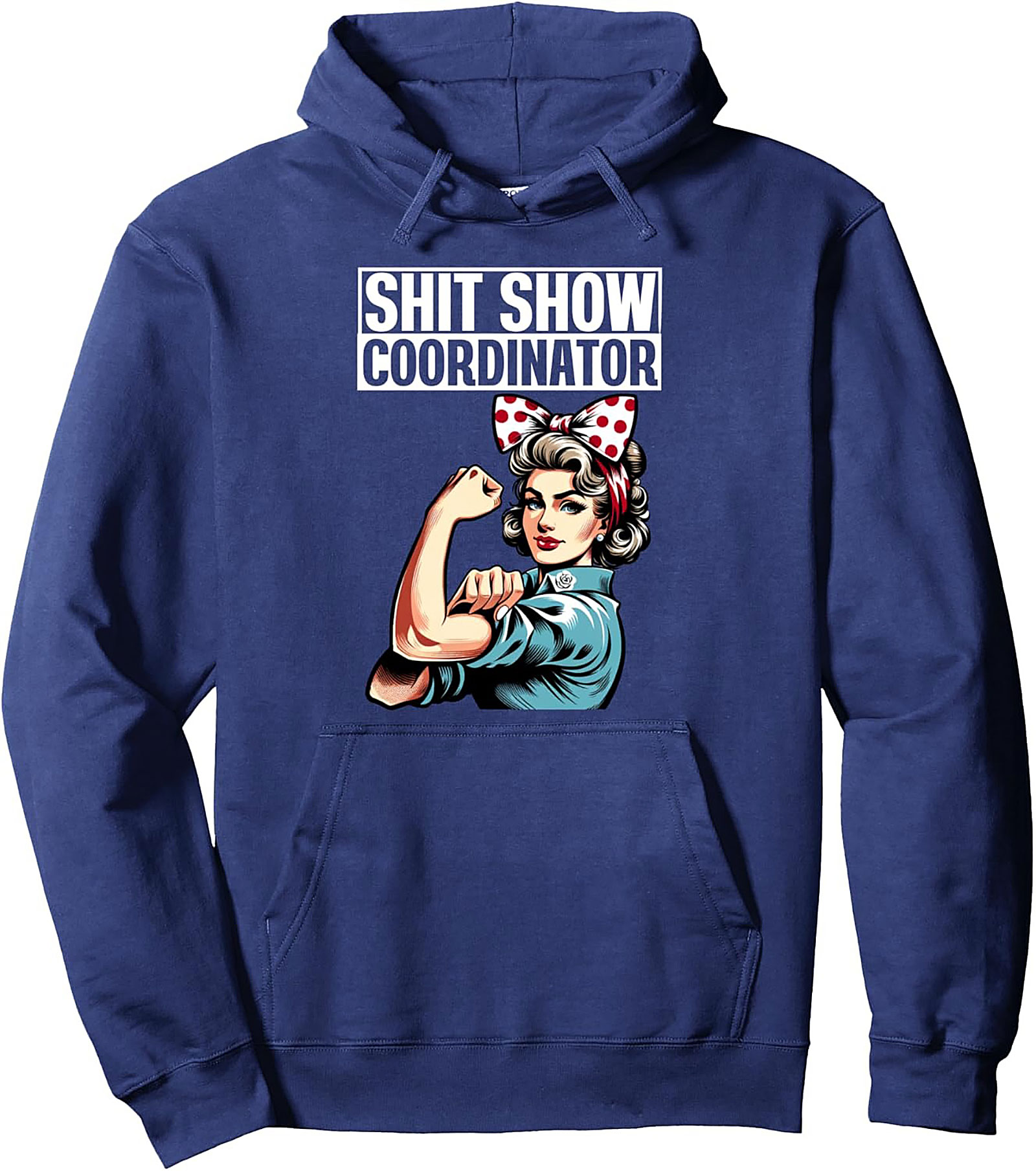 Shit Show Coordinator Pullover Hoodie Funny Chaos Gift