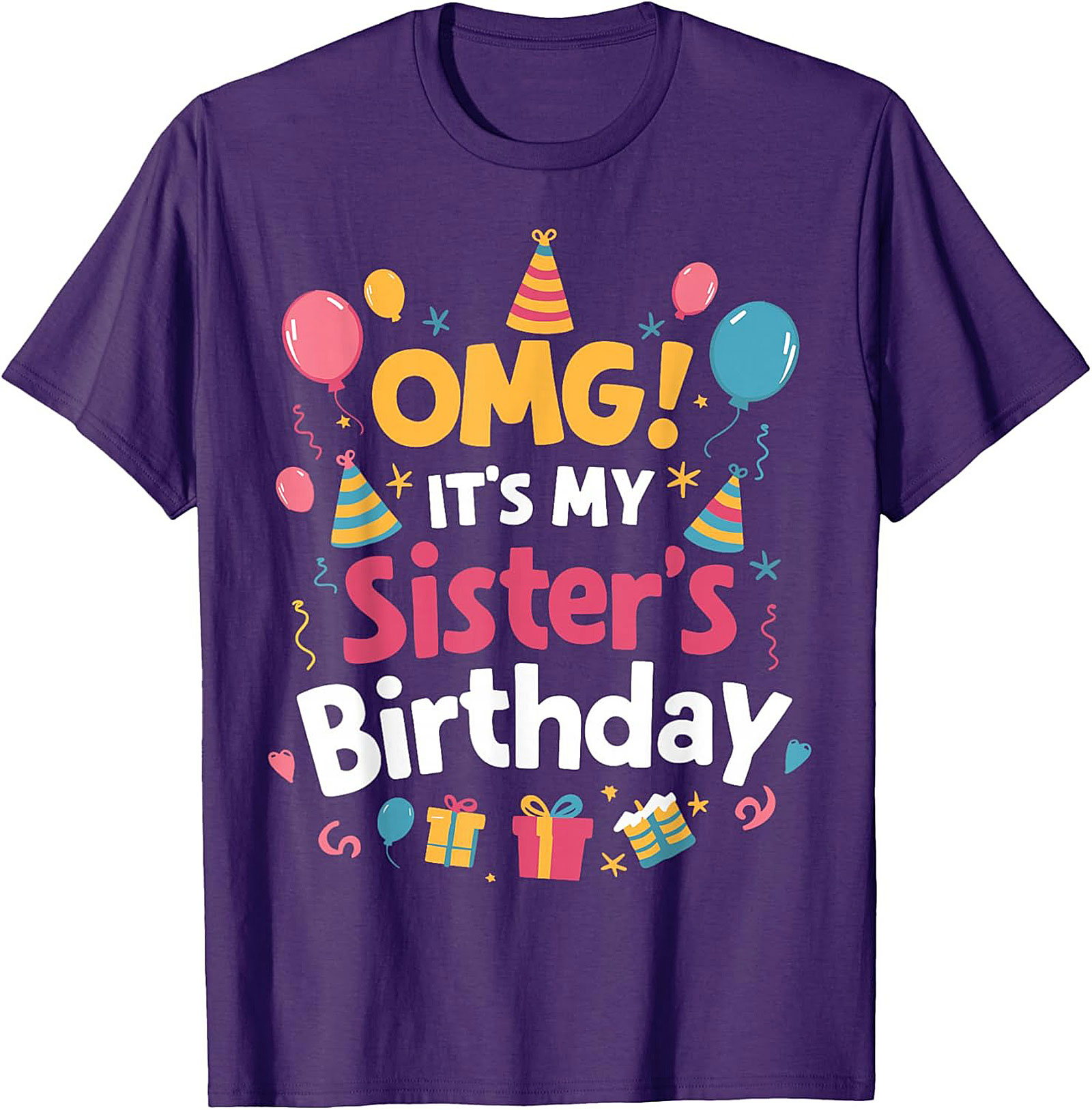 Funny Sister Birthday T-Shirt | Sibling Party Gift Tee