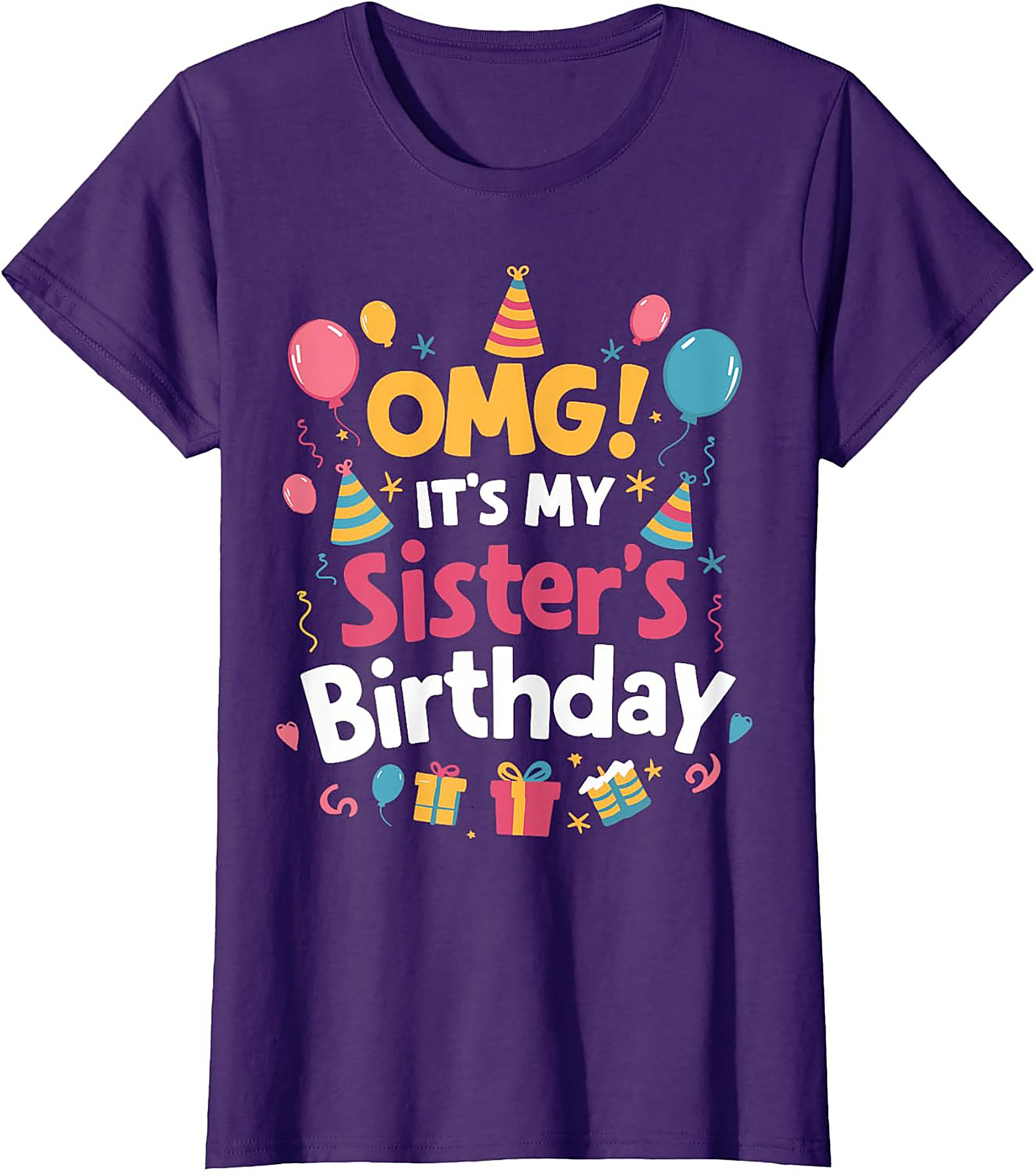 Funny Sister Birthday T-Shirt | Sibling Party Gift Tee