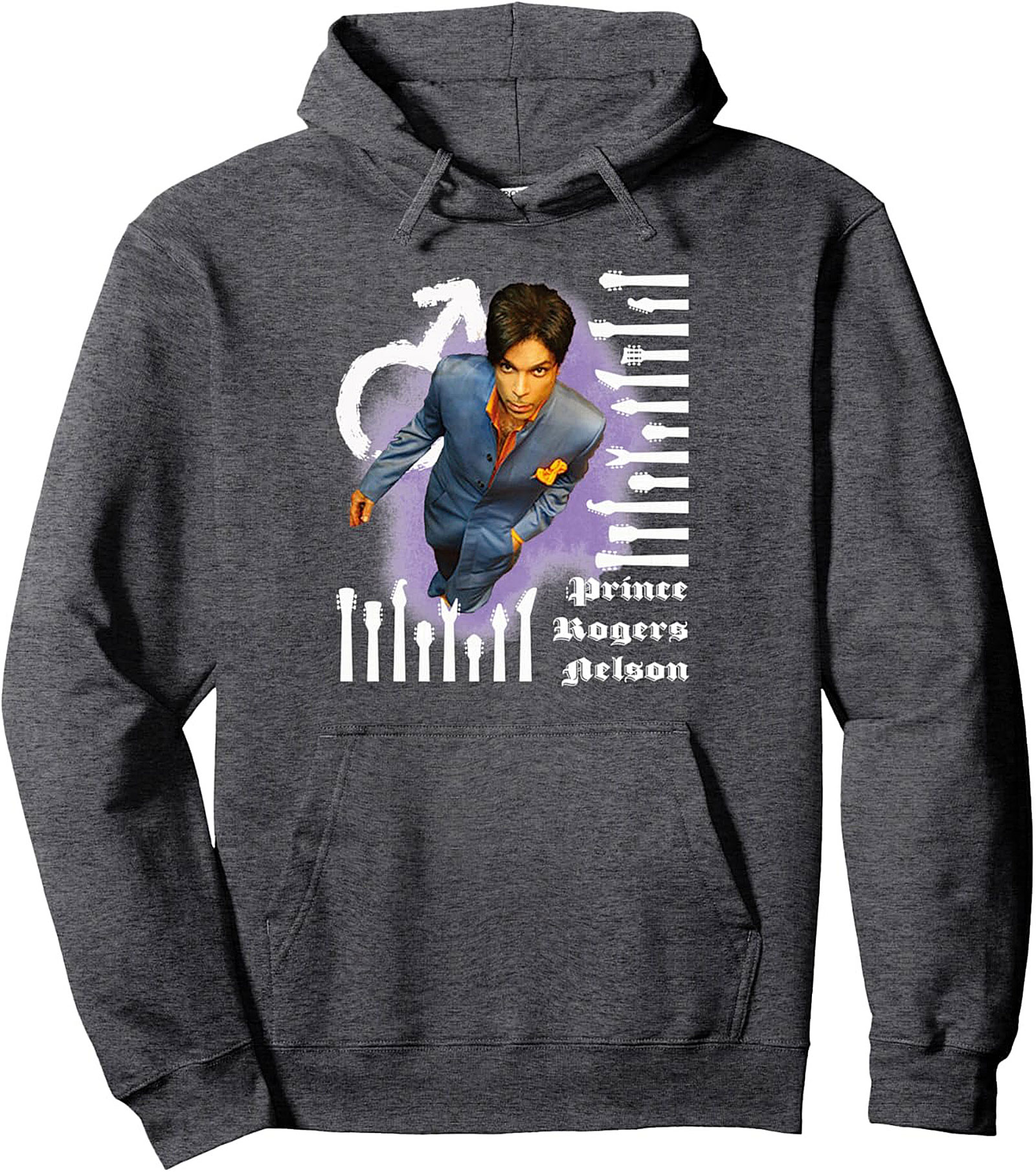Prince Rogers Nelson Iconic Graphic Pullover Hoodie
