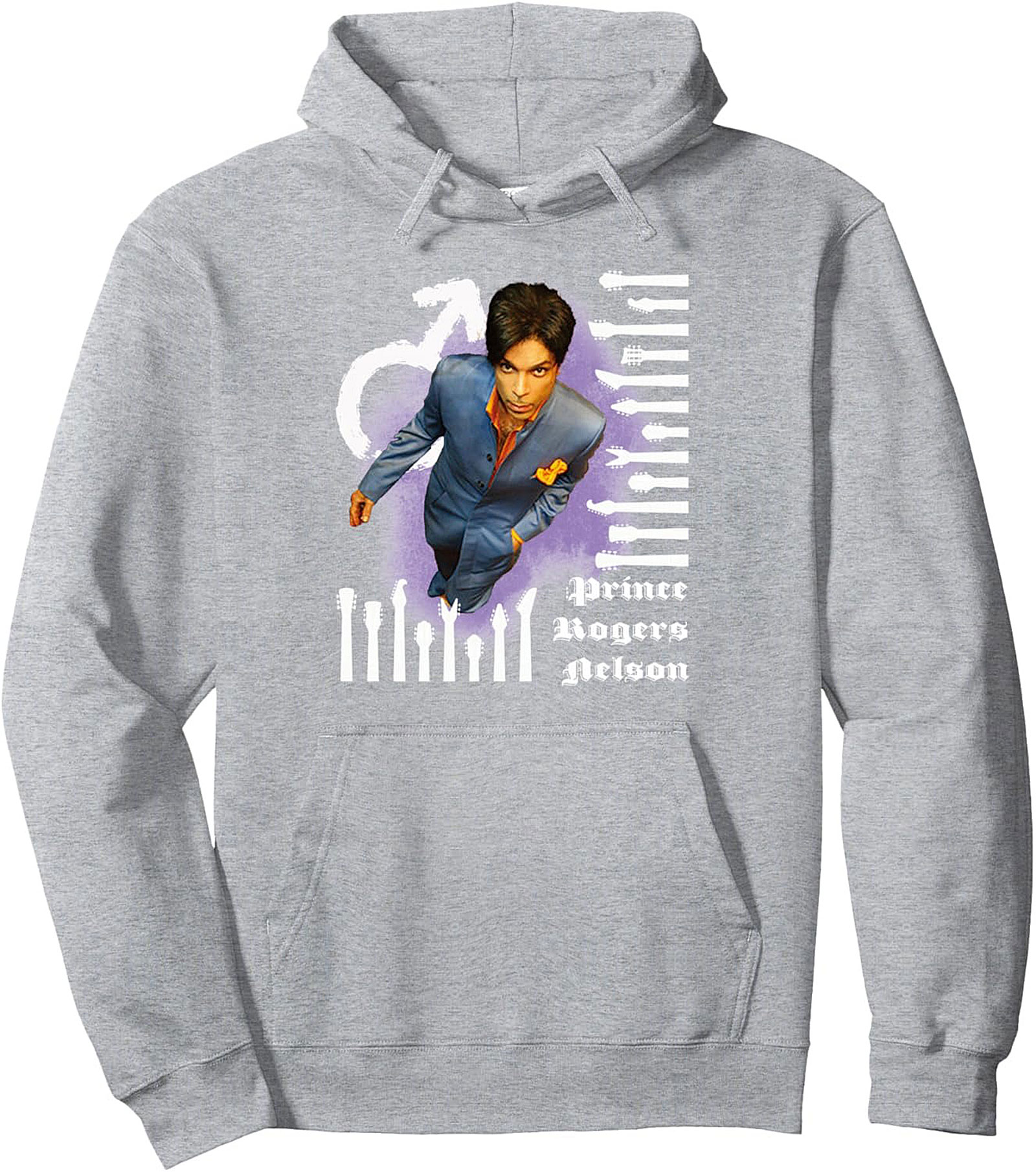 Prince Rogers Nelson Iconic Graphic Pullover Hoodie