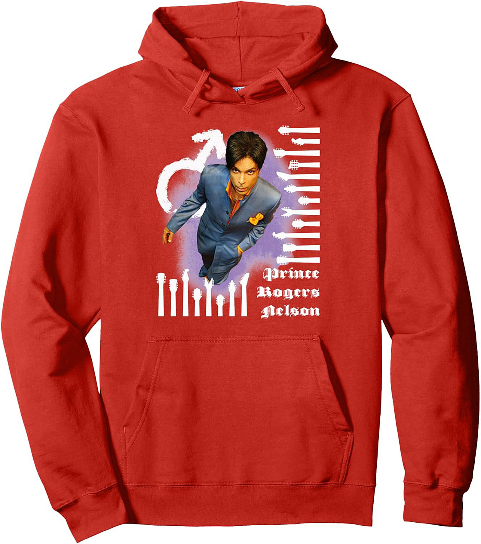 Prince Rogers Nelson Iconic Graphic Pullover Hoodie